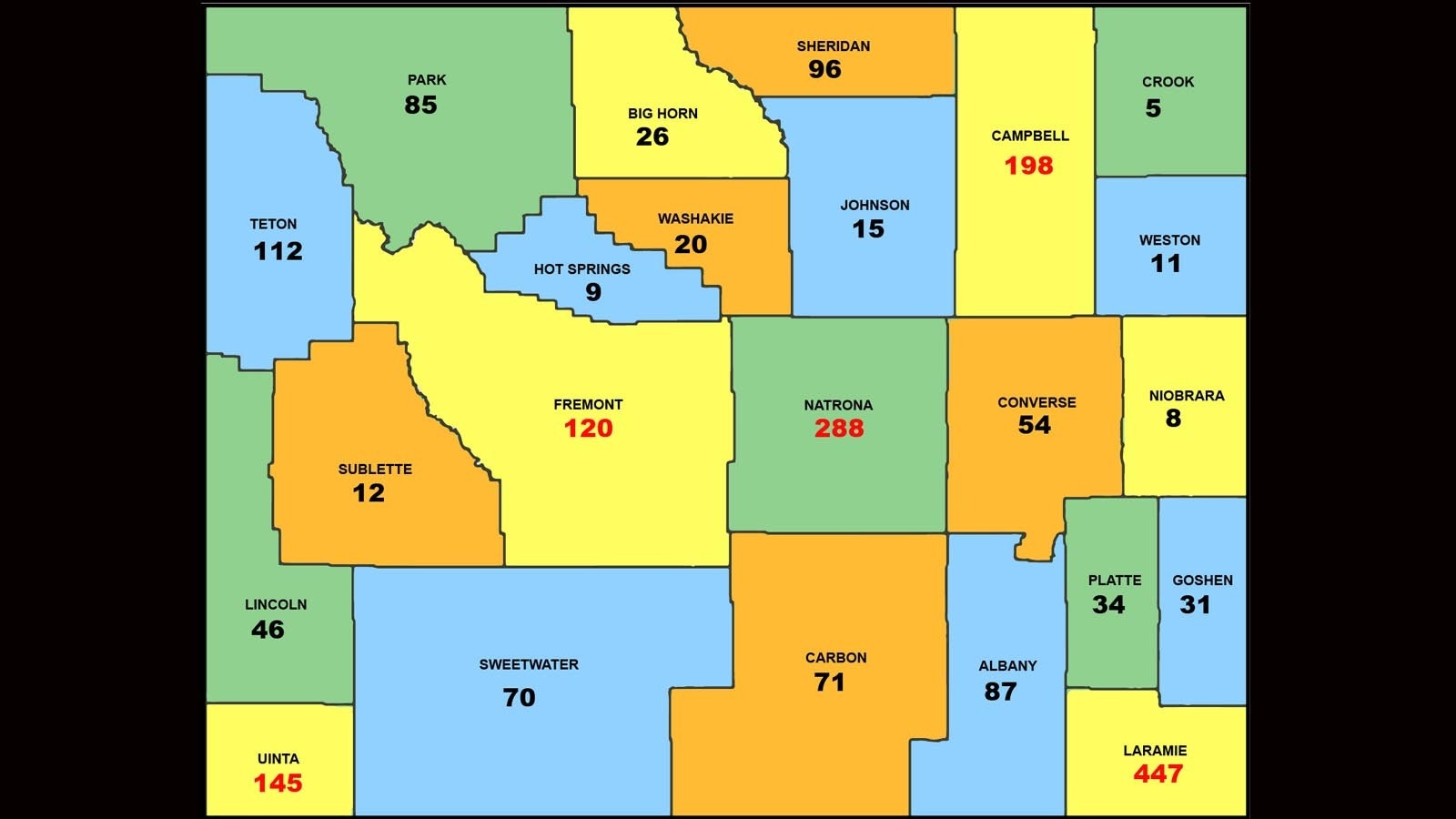 Corona map 8 13 21