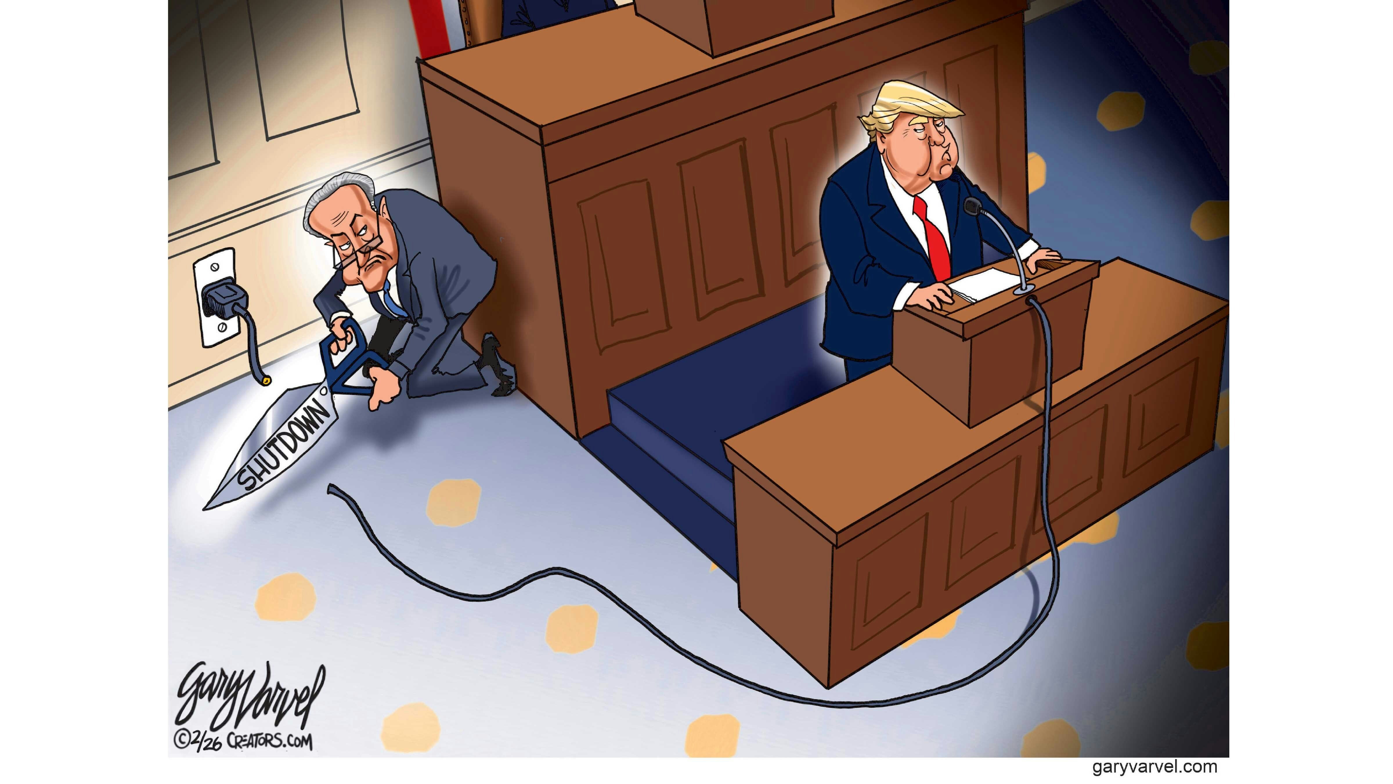 Daily cartoon 2 2 18 26