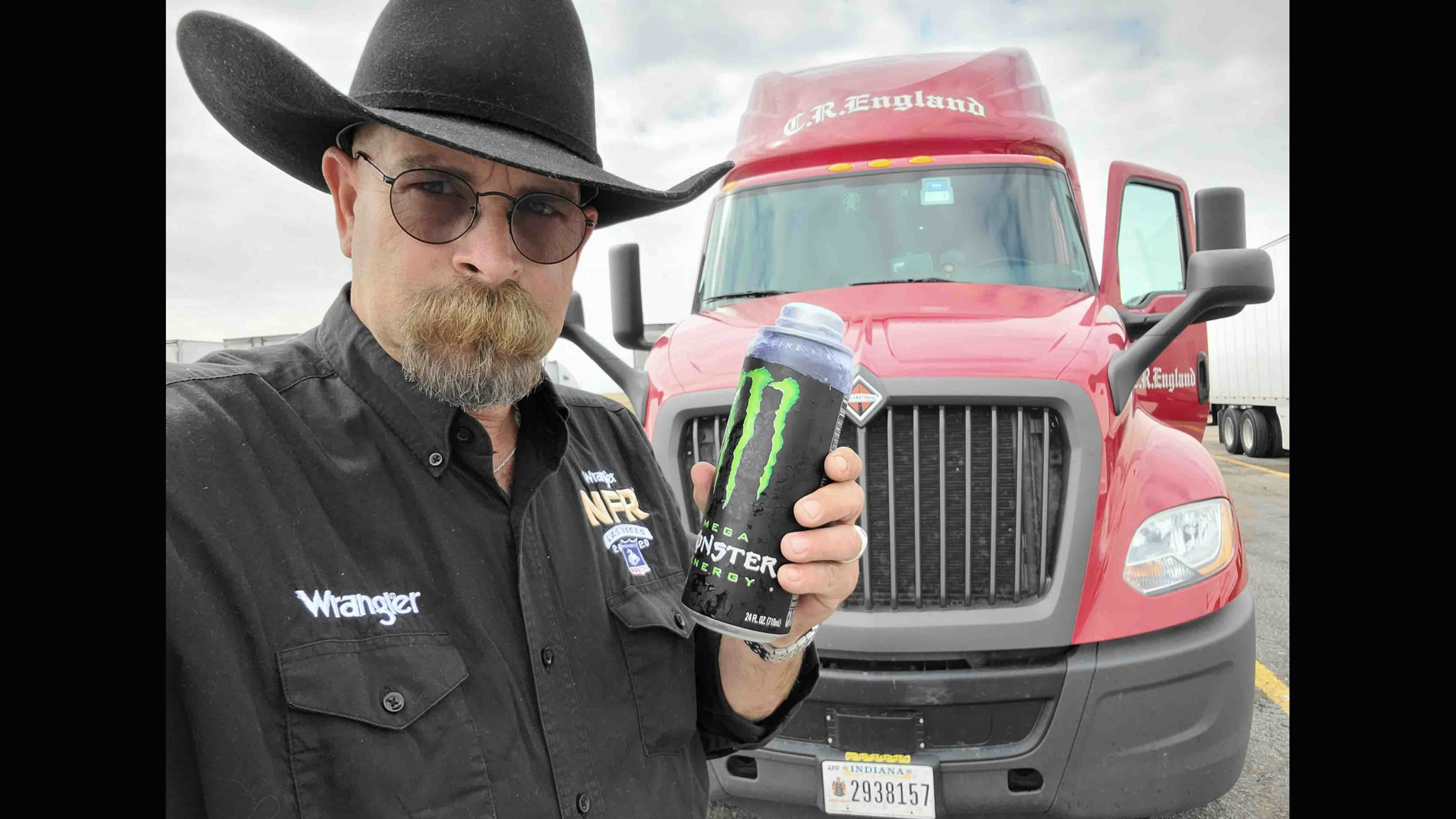 Going from TV reporter to truck driver, Daryl Orr with his big rig