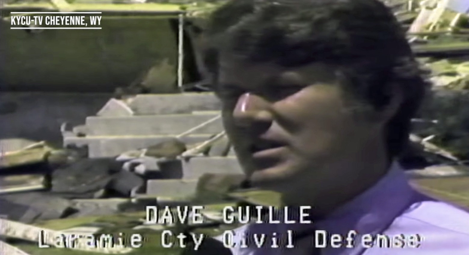 Laramie County Civil Defense coordinator Dave Guille