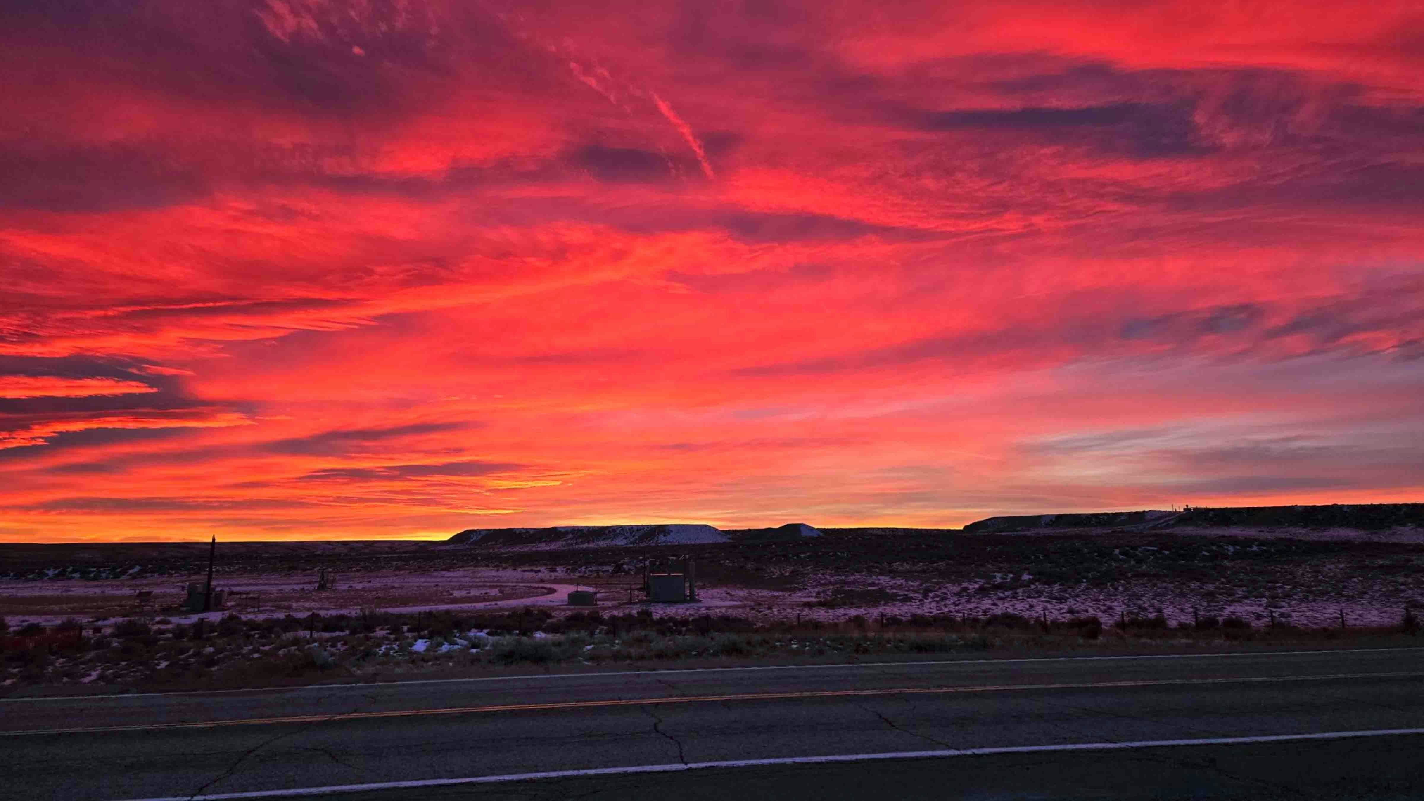 "Wyoming's beauty on display by Opal, Wyoming."