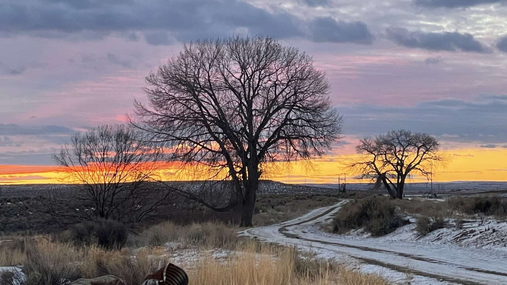 "Watching the sunrise over Sand Mesa Wildlife Management Habitat Area, outside of Pavillion. The sunrises here never disappoint!"