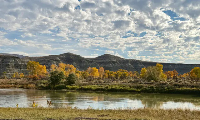 Favorite time of year down by the river, in Green River.