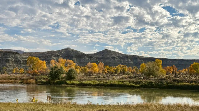 Favorite time of year down by the river, in Green River.