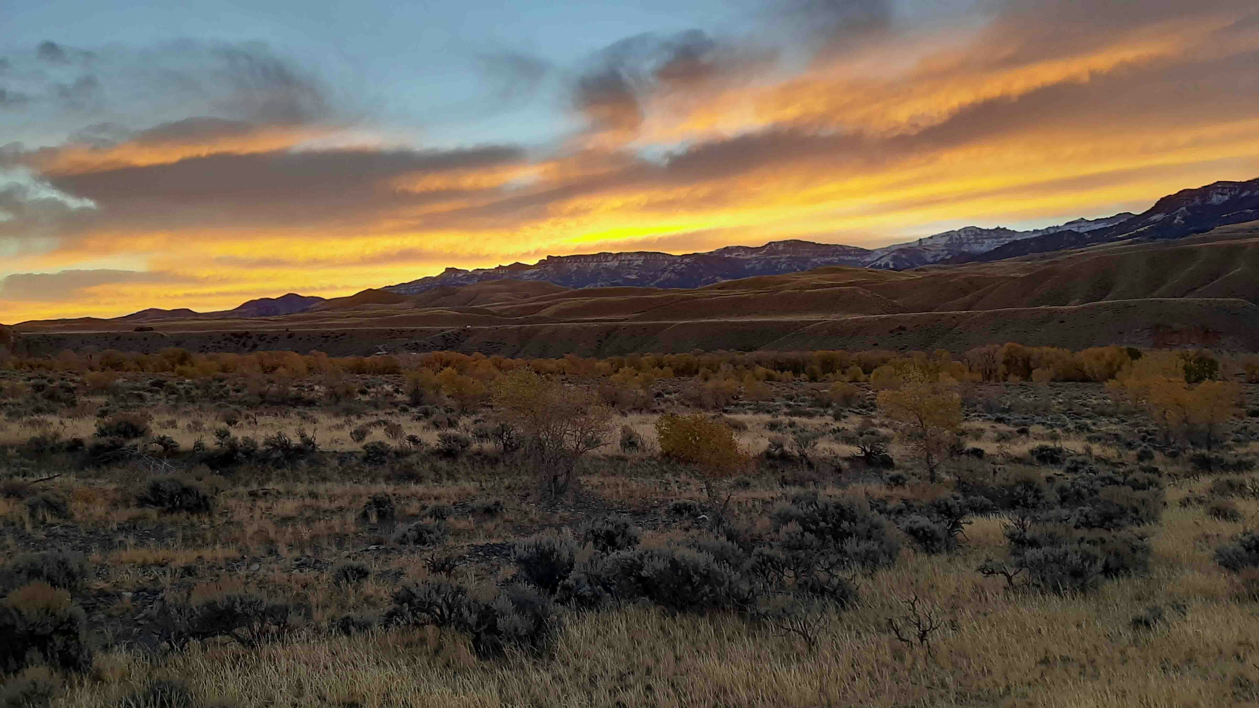 Southfork Shoshone River at the Triangle Z Ranch.