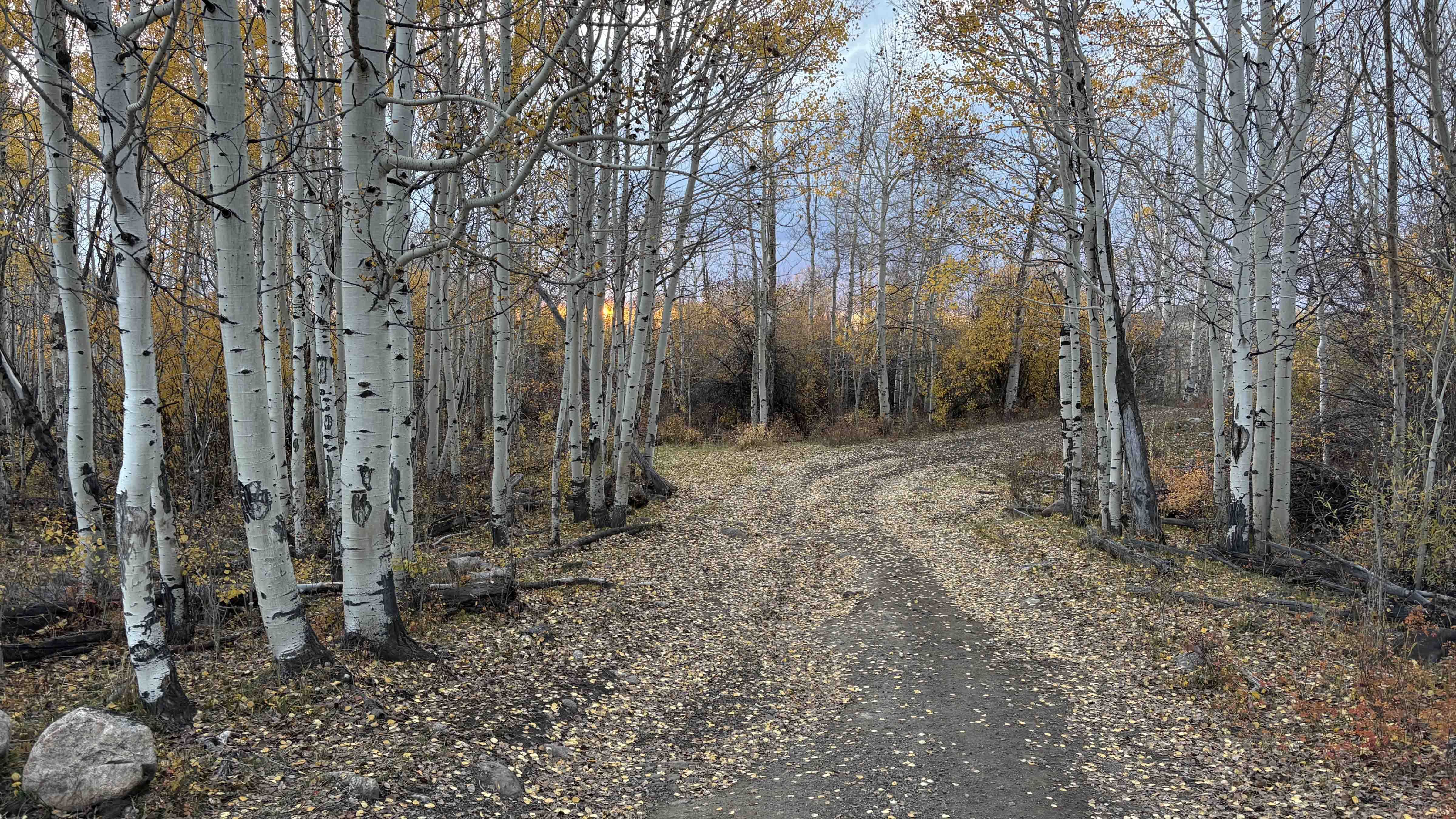 "Sunset in Boulder, Wyoming."
