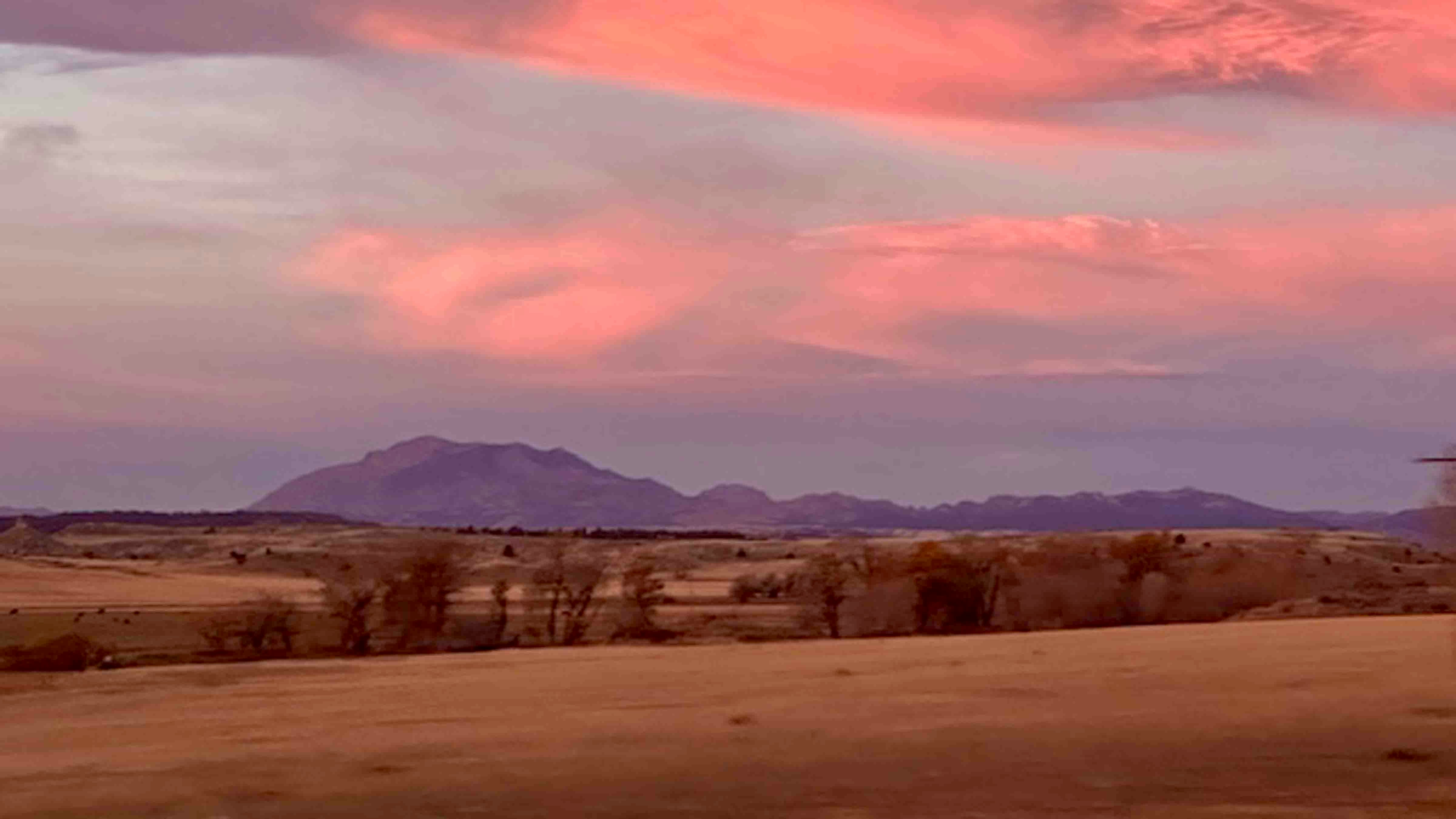 "Laramie Peak. On a drive to Cheyenne for the state cross country meet."