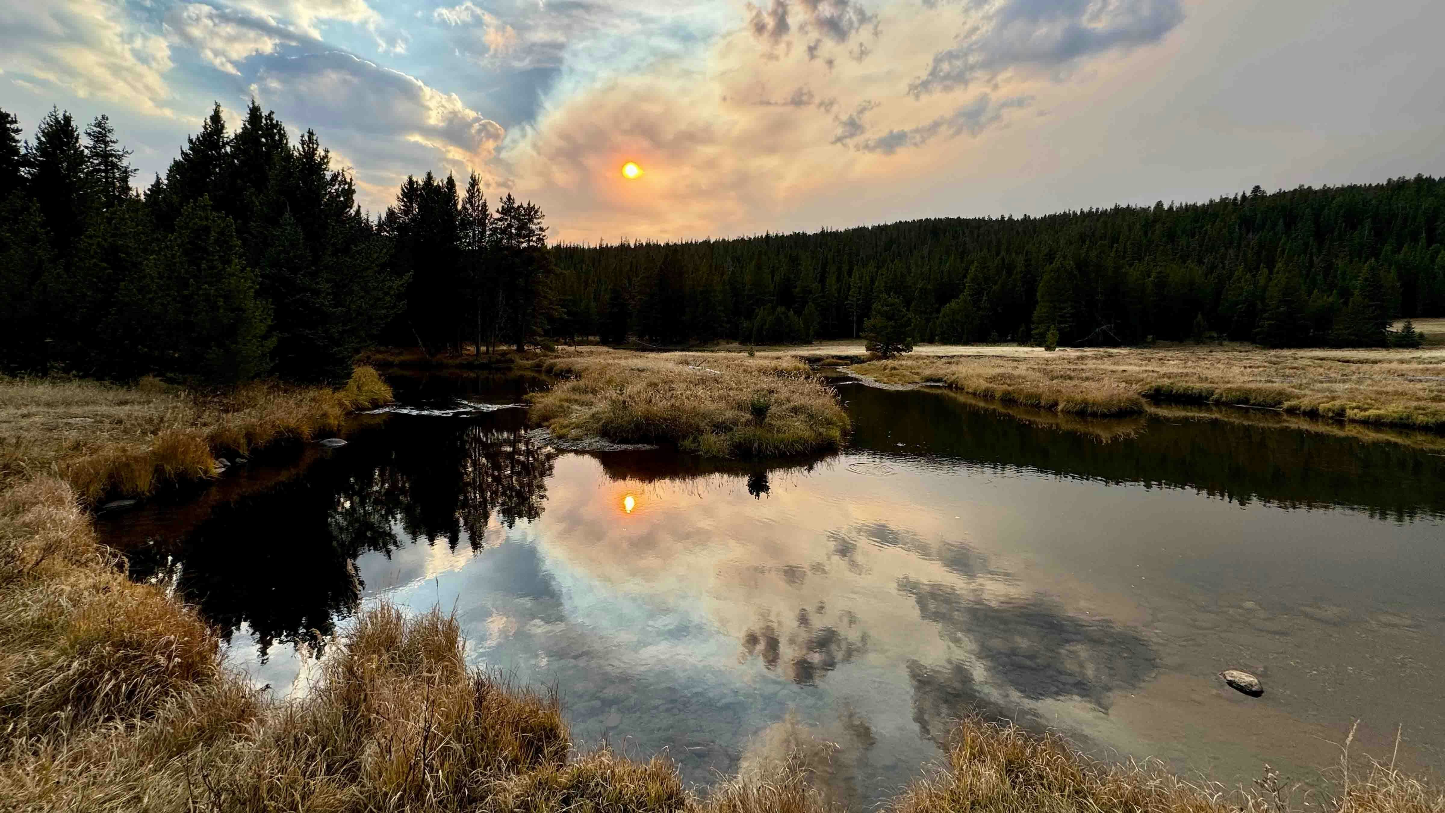 "Sunrise in the Big Horns. For me, this is quintessential peace I have come to love in Wyoming."