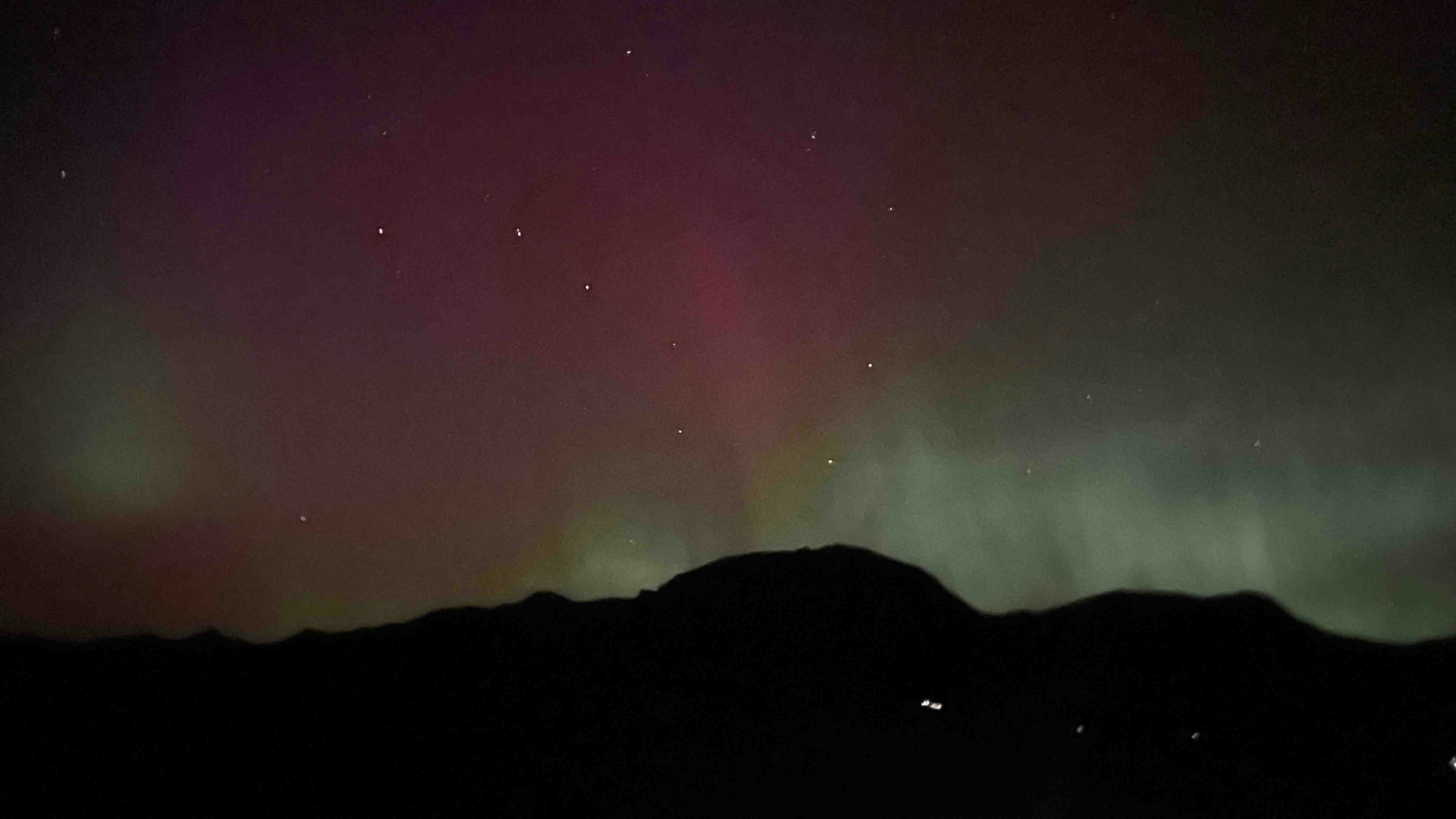 "Northern Lights Extraordinaire over Wapiti, Wyoming on October 7, 2024"