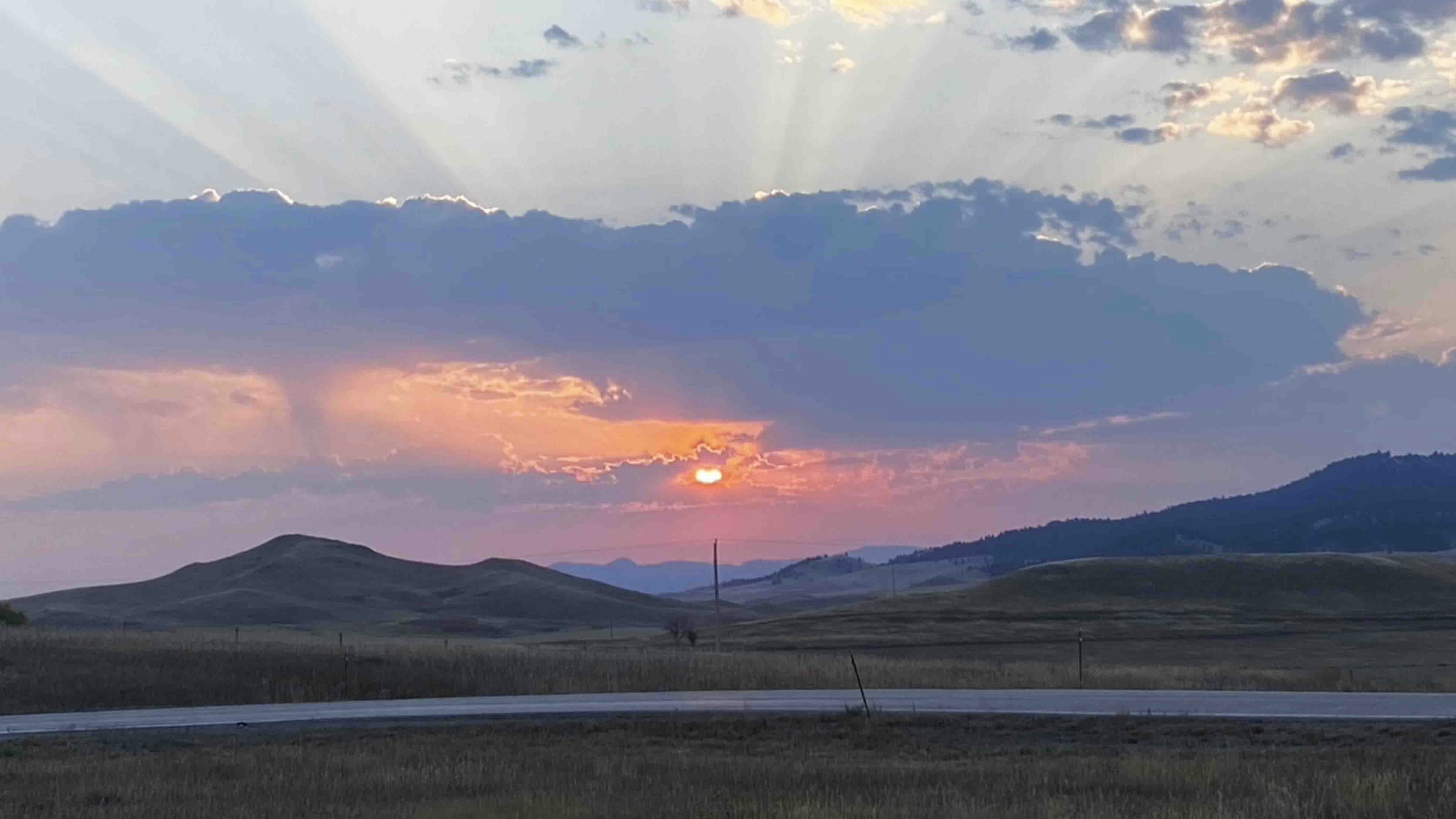 I commute daily from Moorcroft to Sundance. Fall sunrises, looking towards Inyan Kara Mountain and the black hills of Wyoming, are incredible.