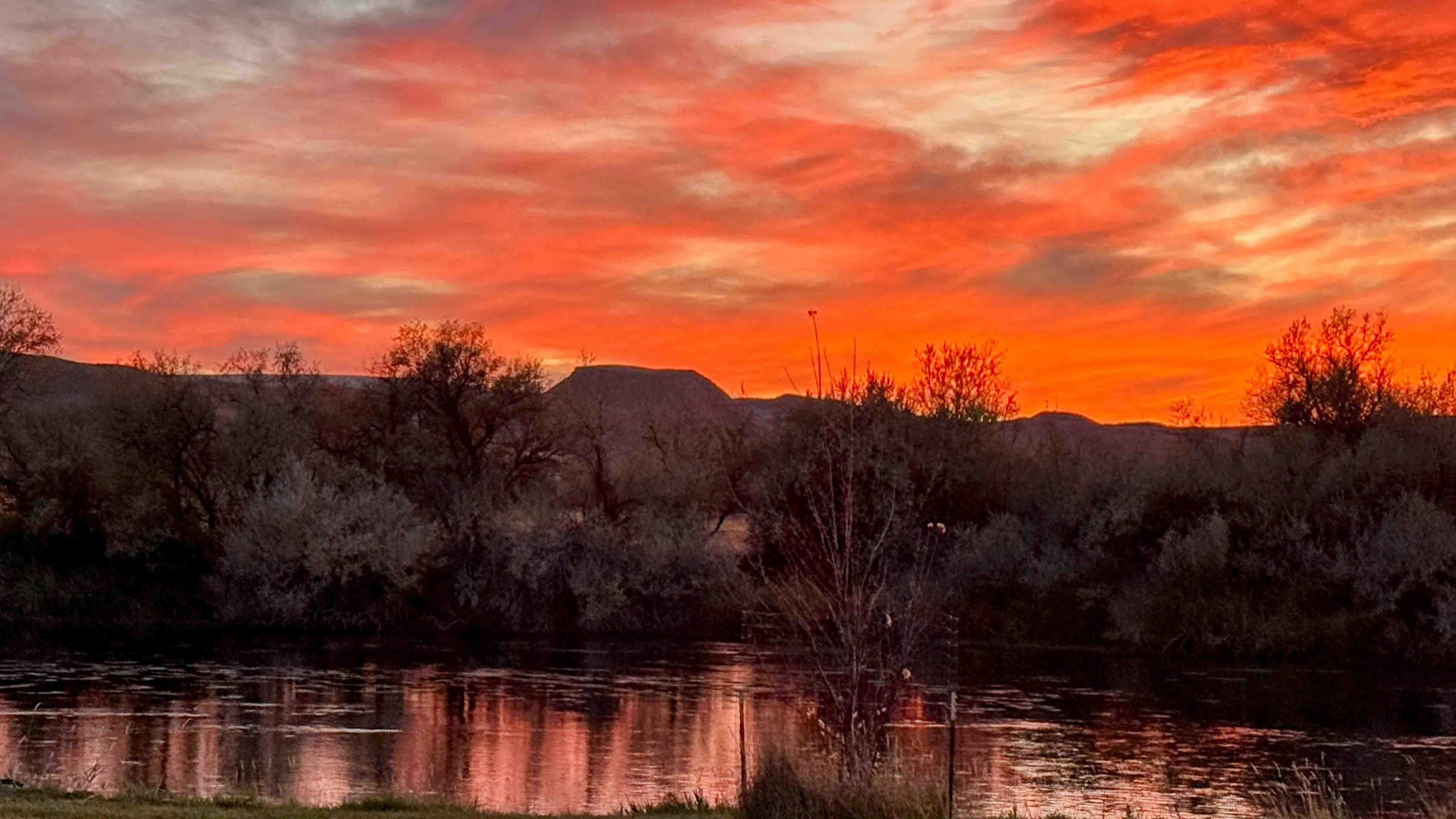 "Sunset on the Bighorn 10/29/2025"