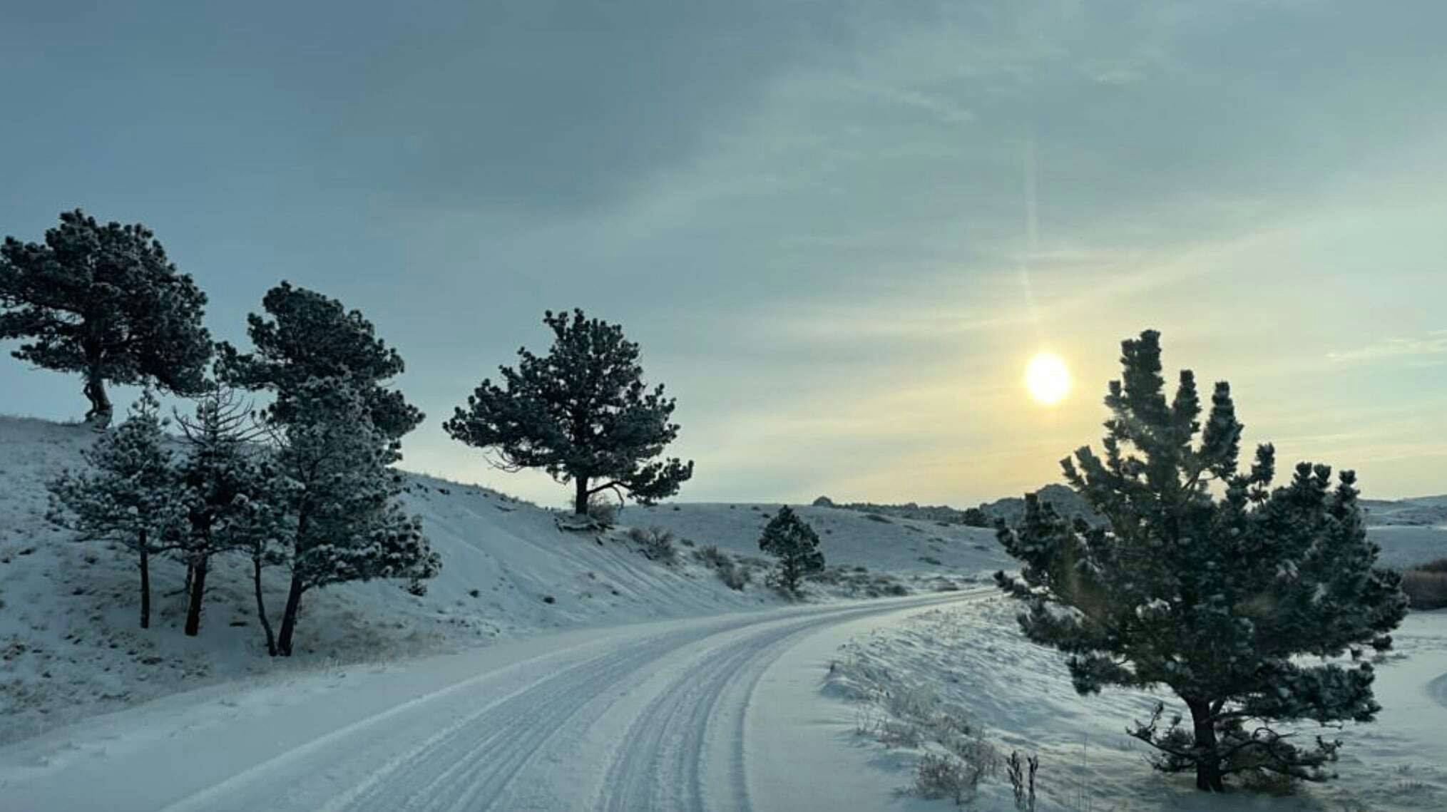 "Feeling thankful for such a beautiful day." Granite Springs area outside Cheyenne, WY