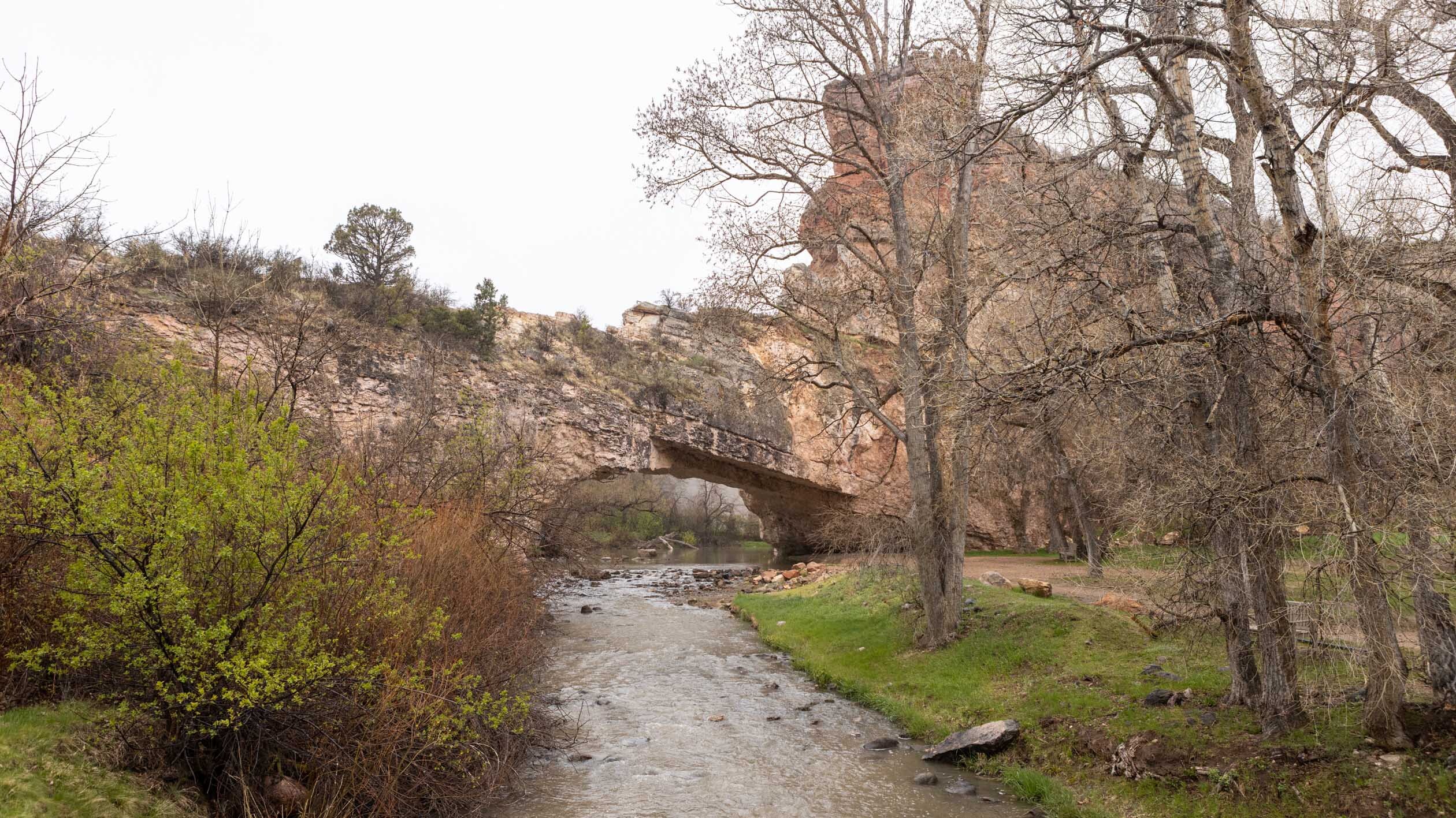 Ayres Natural Bridge in Converse County
