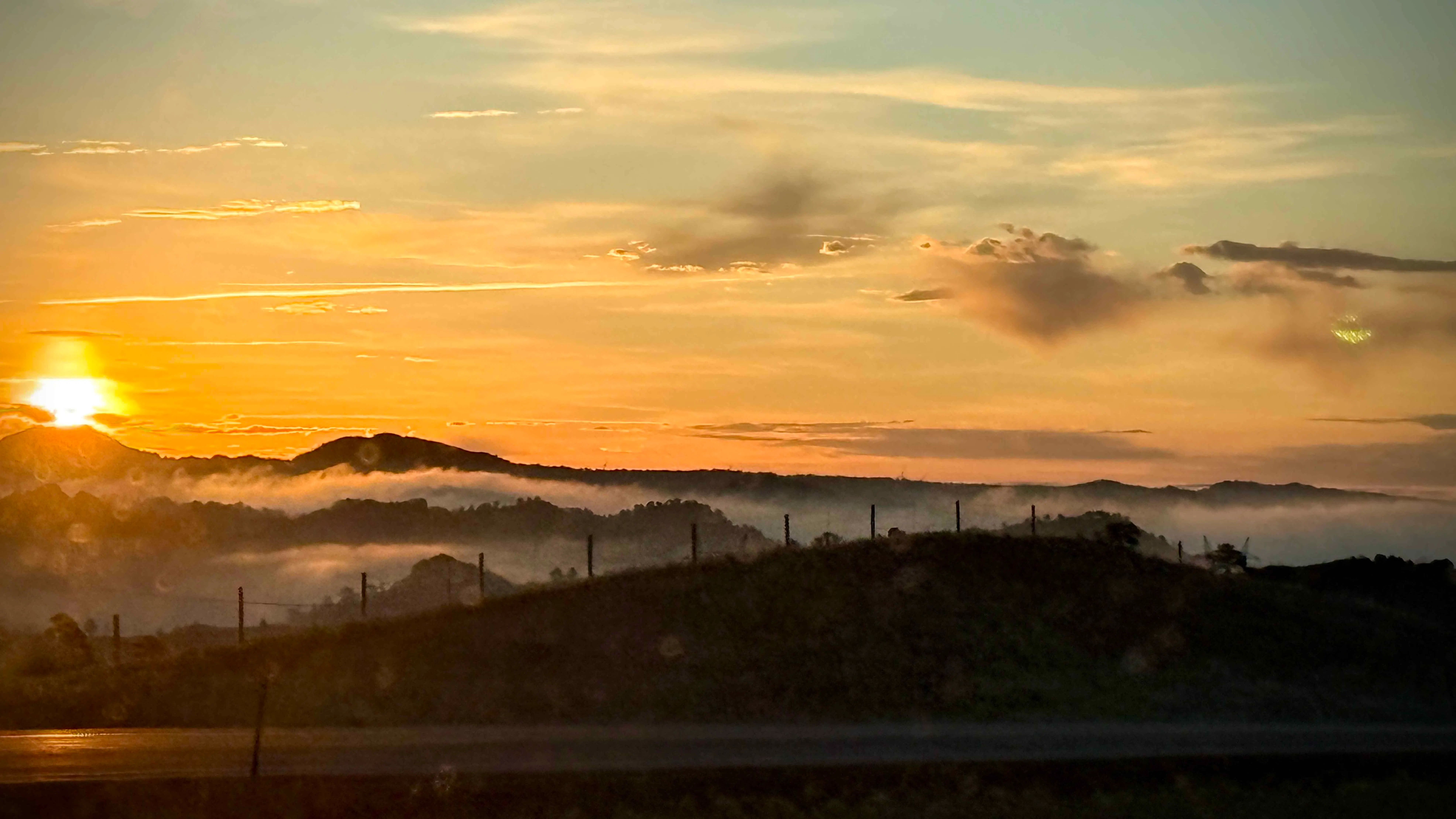 "Amazed, stunned  and awe for the beauty of nature and where we are privileged to live! Highway 287 by Pumpkin Vine Rd in Albany County."