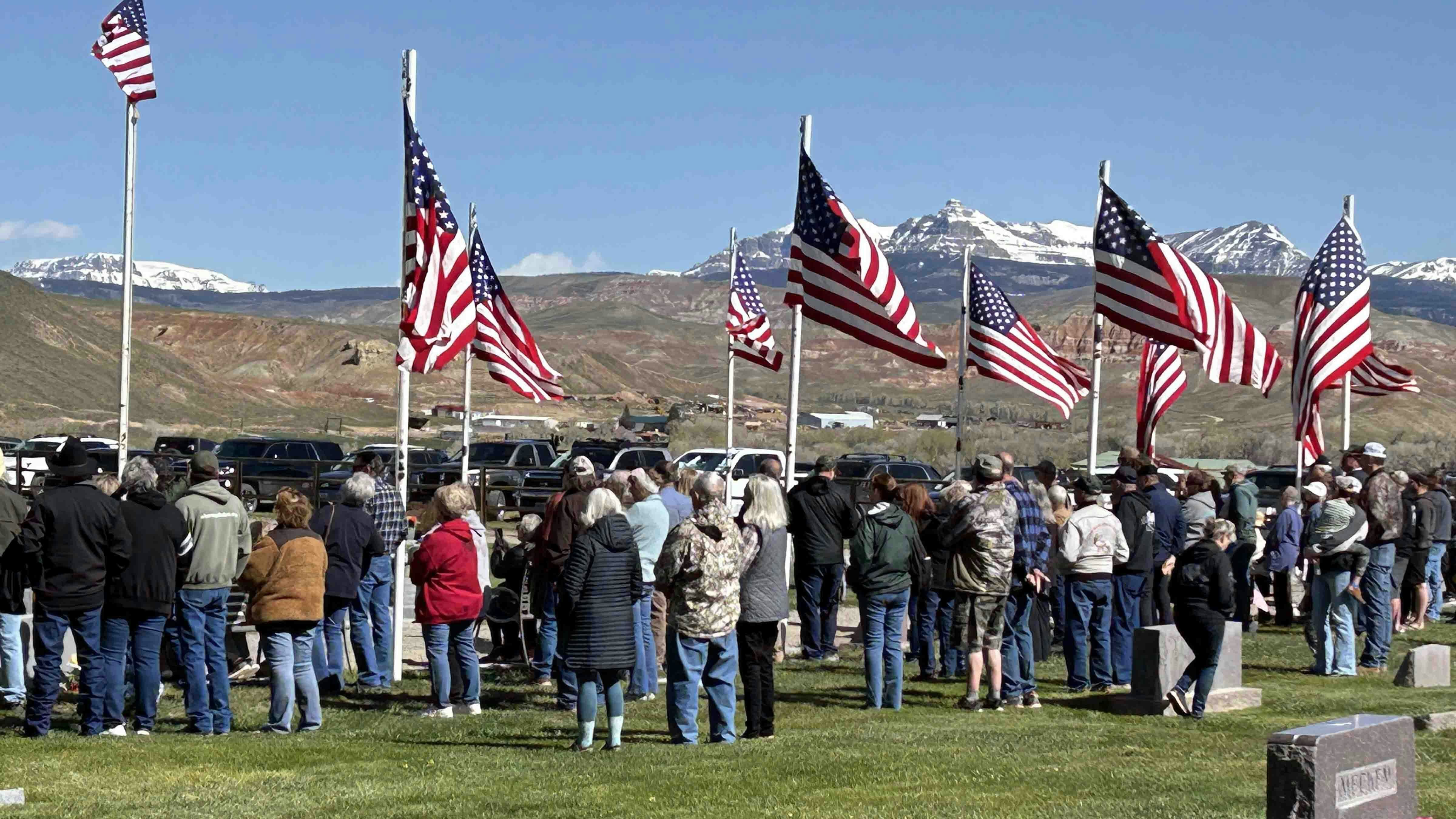 "Dubois had a great morning turnout to celebrate and commemorate our veterans on Memorial Day."