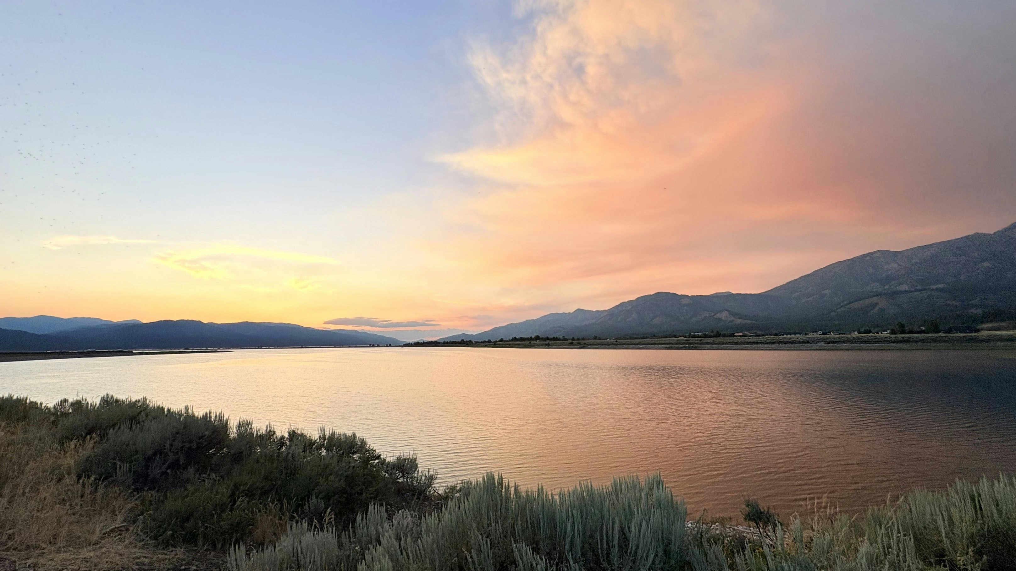 Along Palisades Reservoir in Alpine, Wyoming.