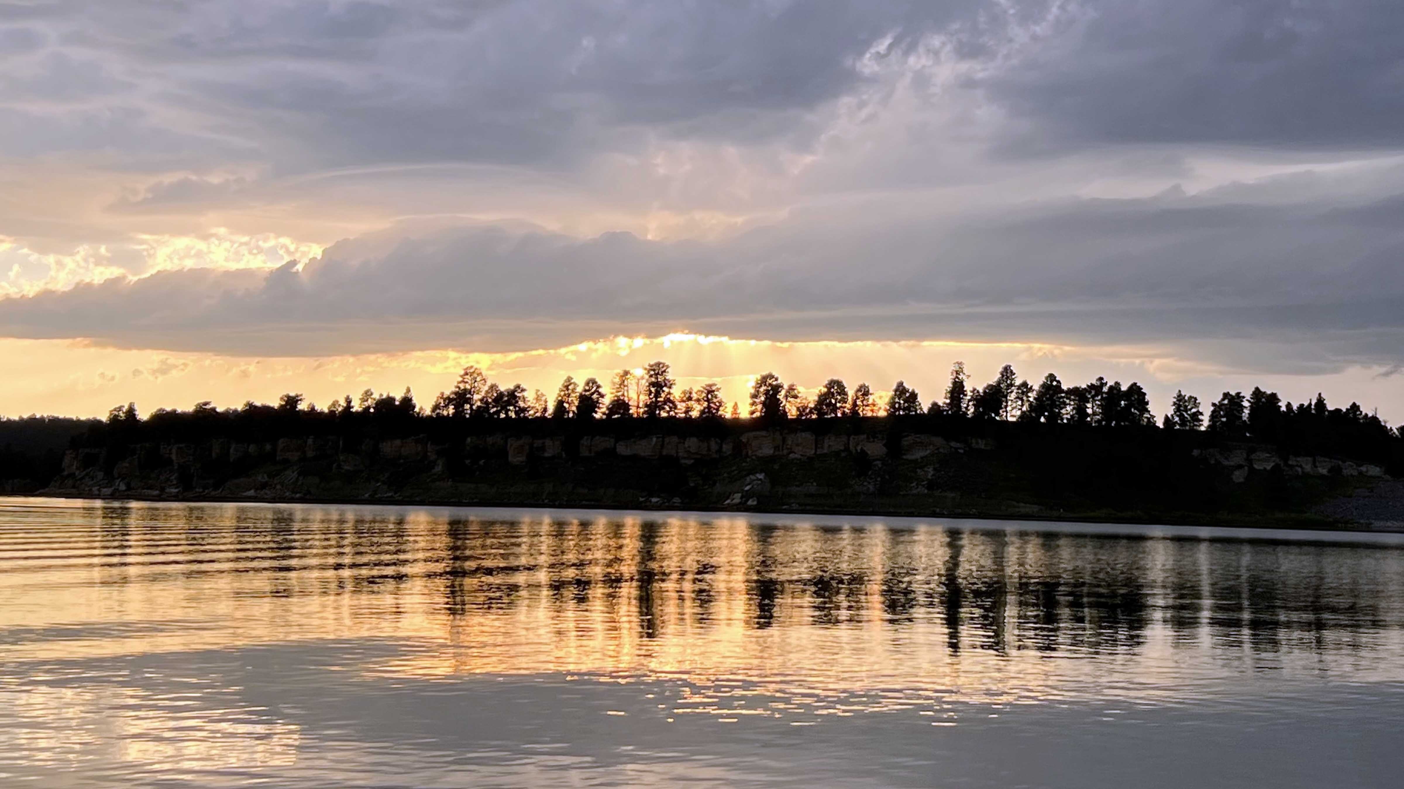 Evening cruise at Keyhole State Park. July 17, 2023