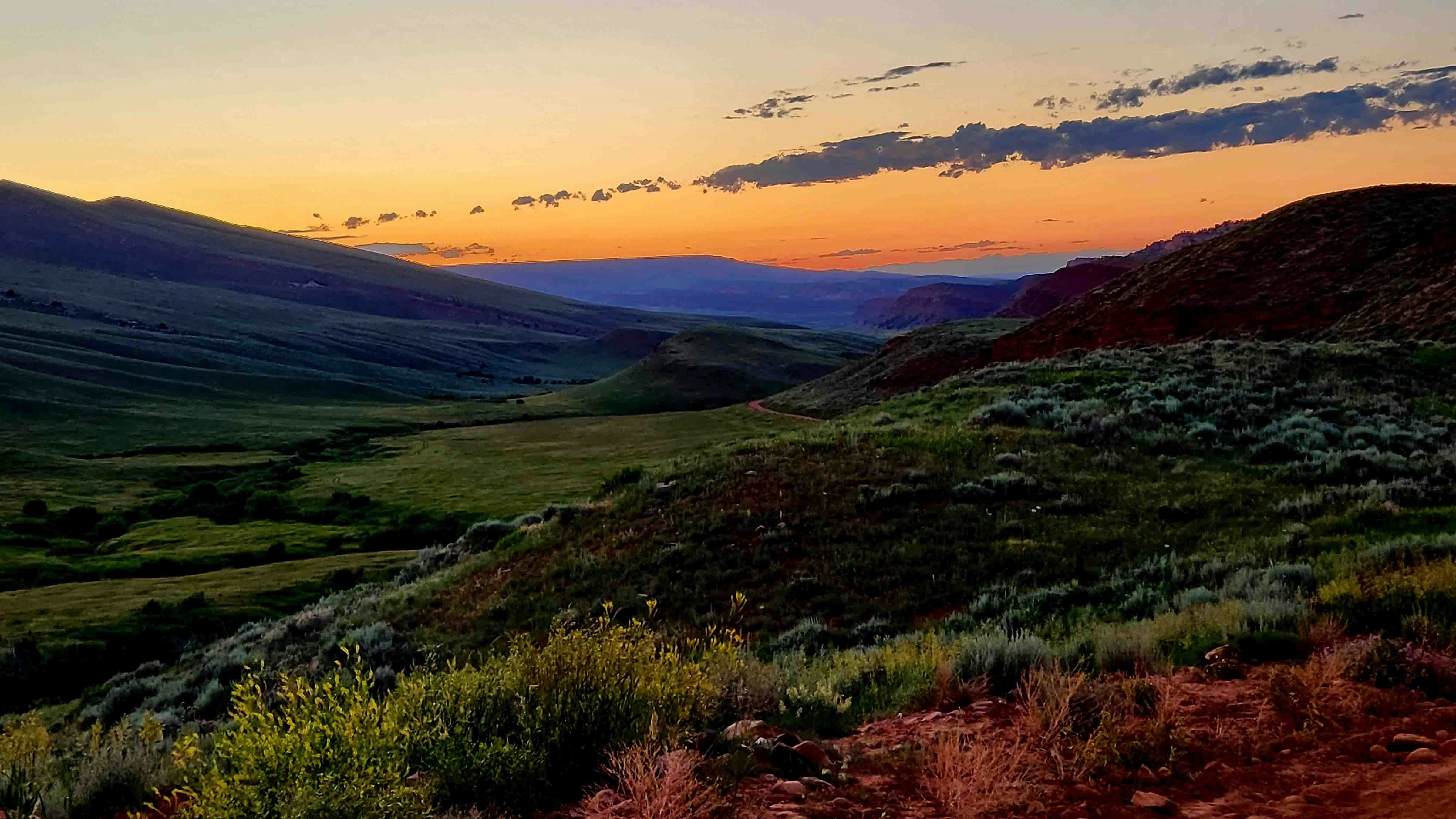 Once of the most peaceful sunsets I've seen in Red Canyon