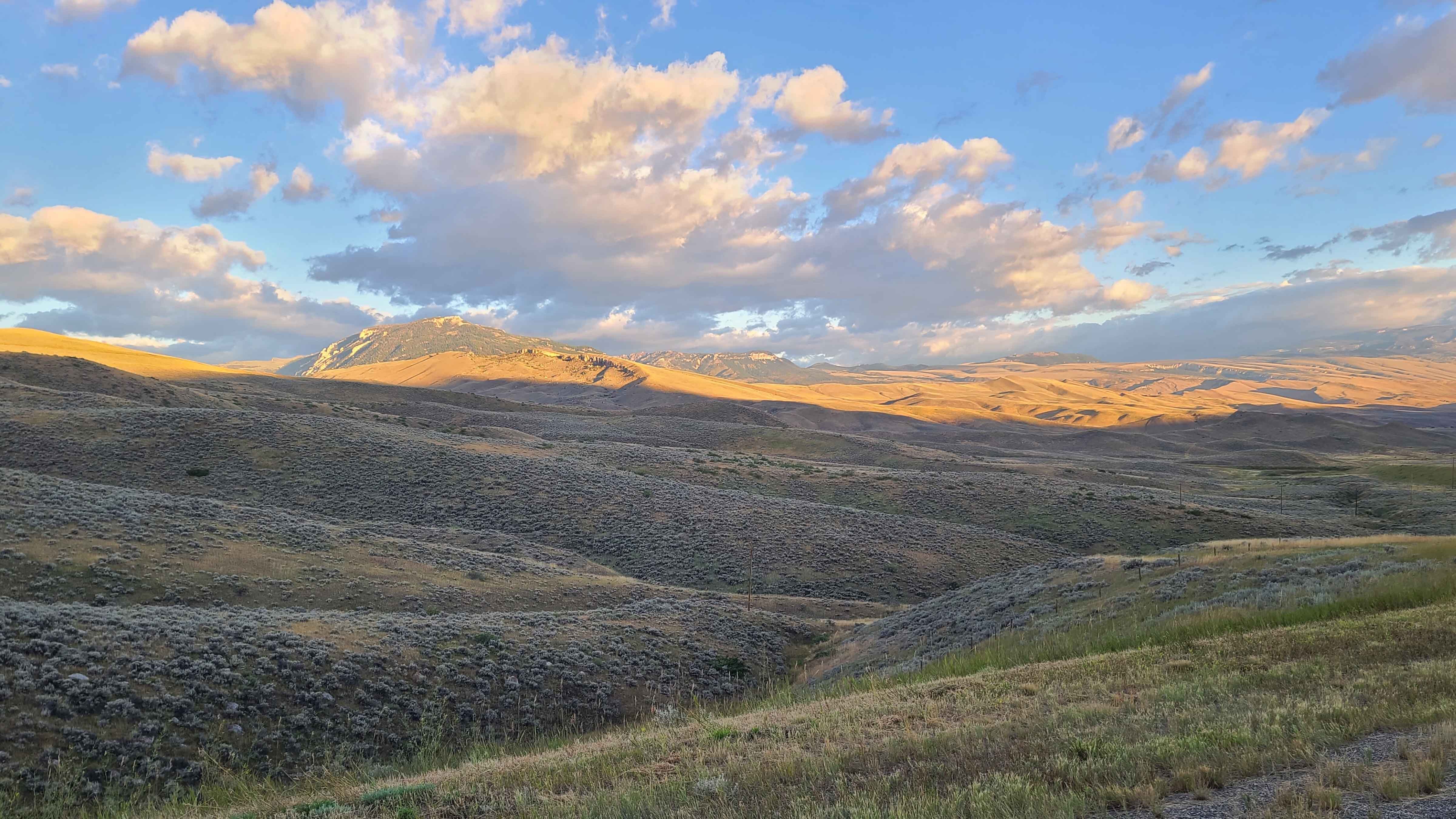 Skull Creek Pass in Park County, Wyoming on August 23, 2023