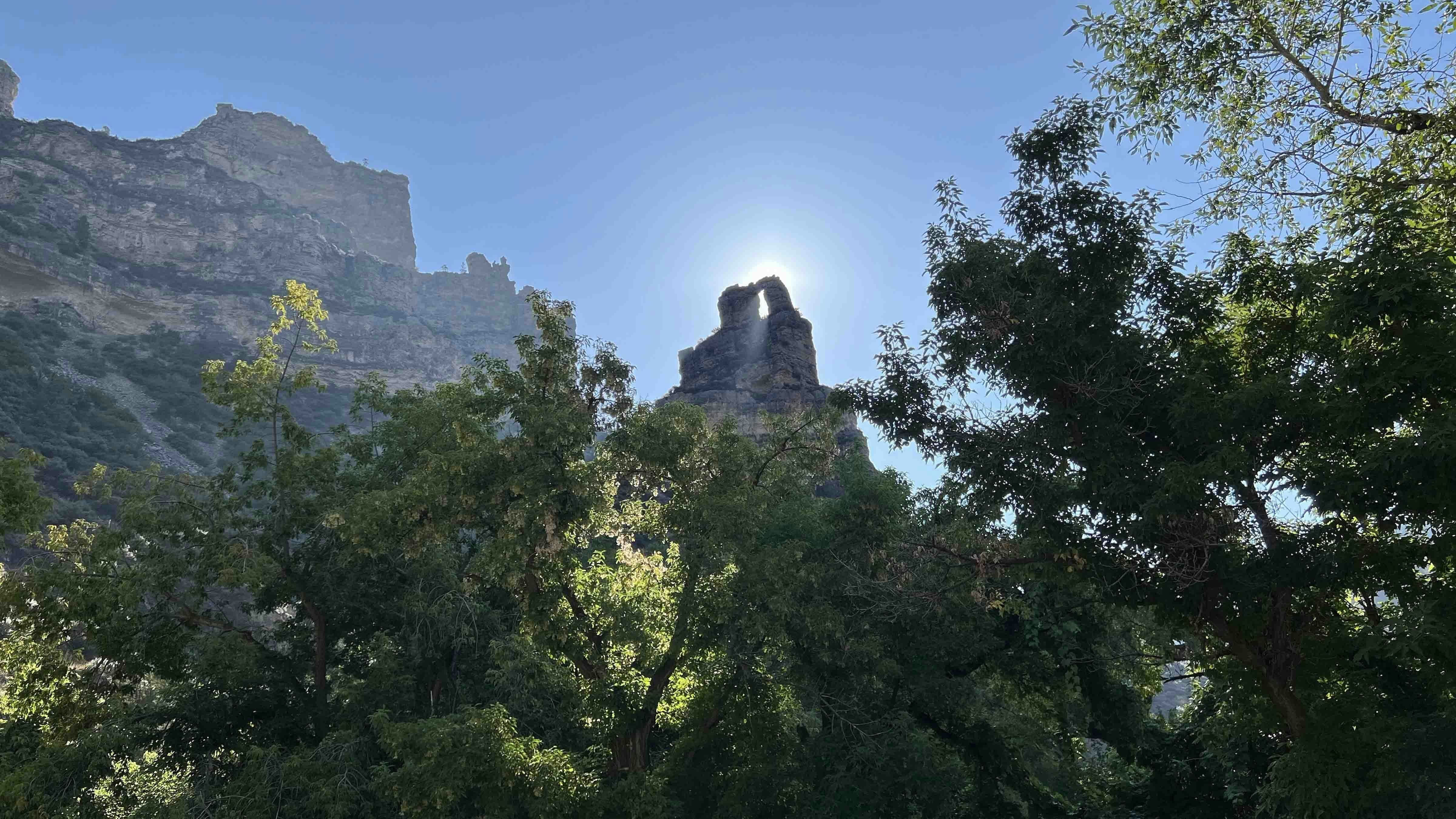 "It feels like the Fall Season this morning in Tongue River Canyon above Dayton!"