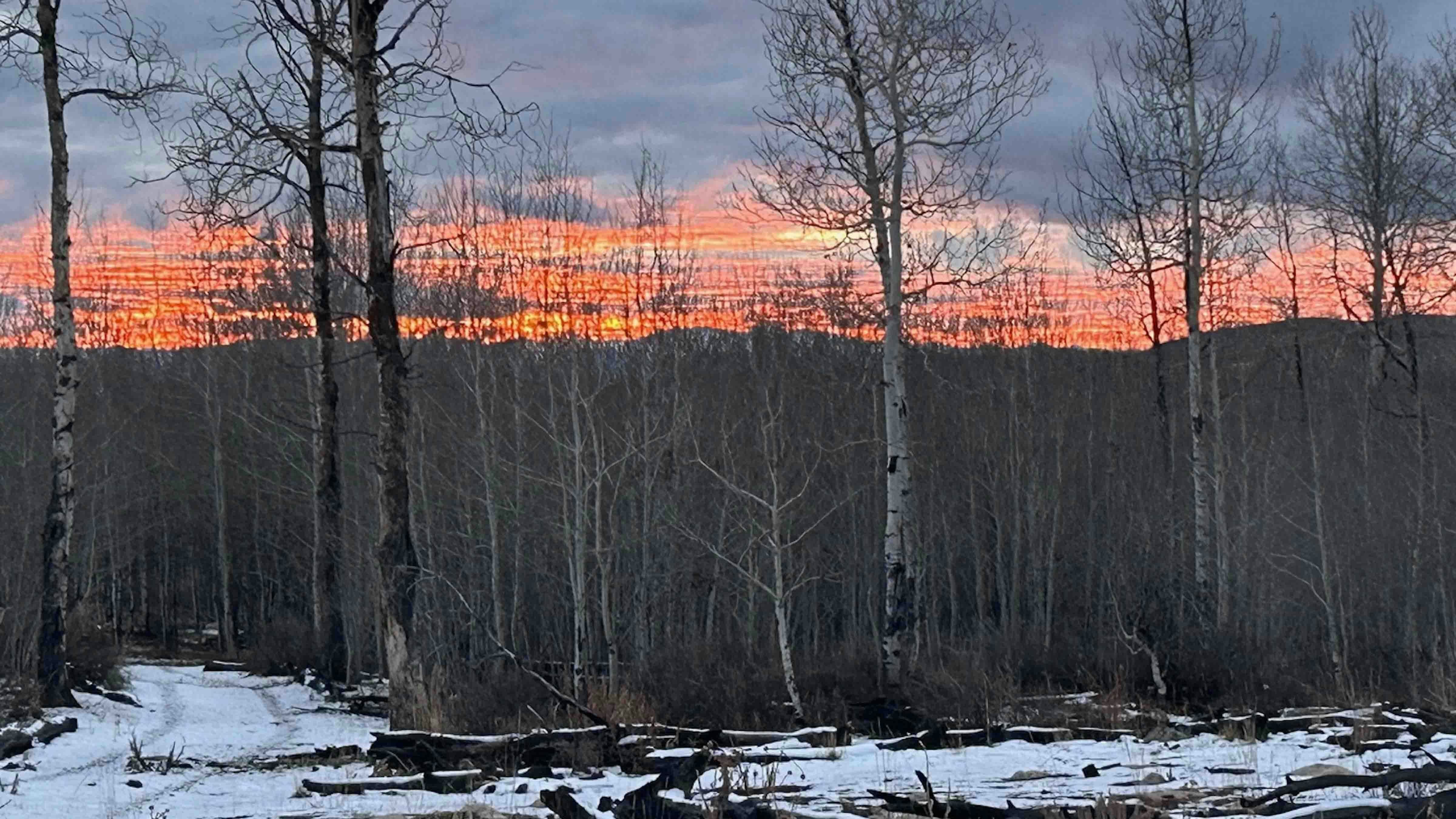 Wyoming Range Sunset. Sublette County