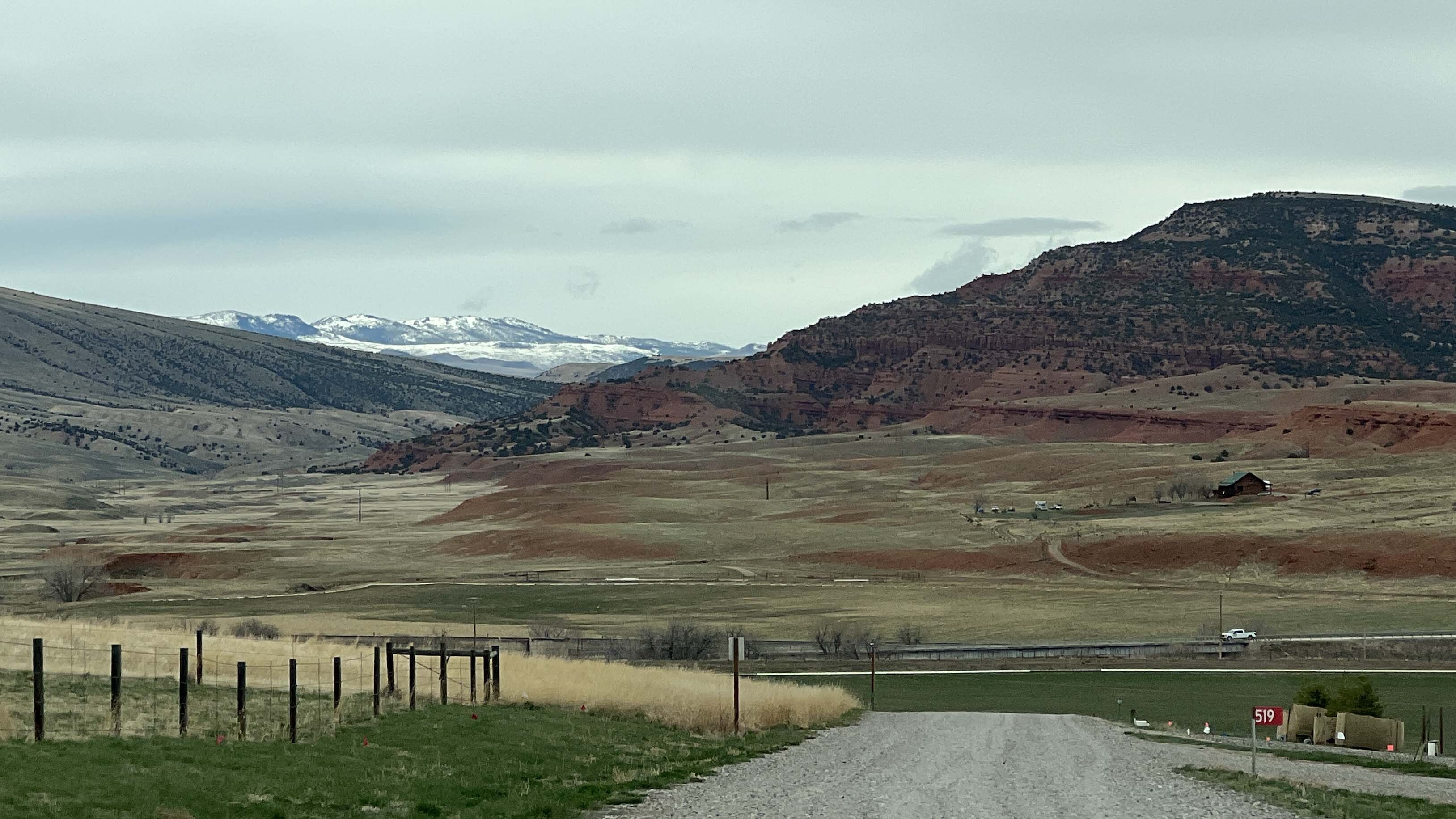 Spring snowstorm in the Owl Creek Mountains and hopefully some rain for Hot Springs County