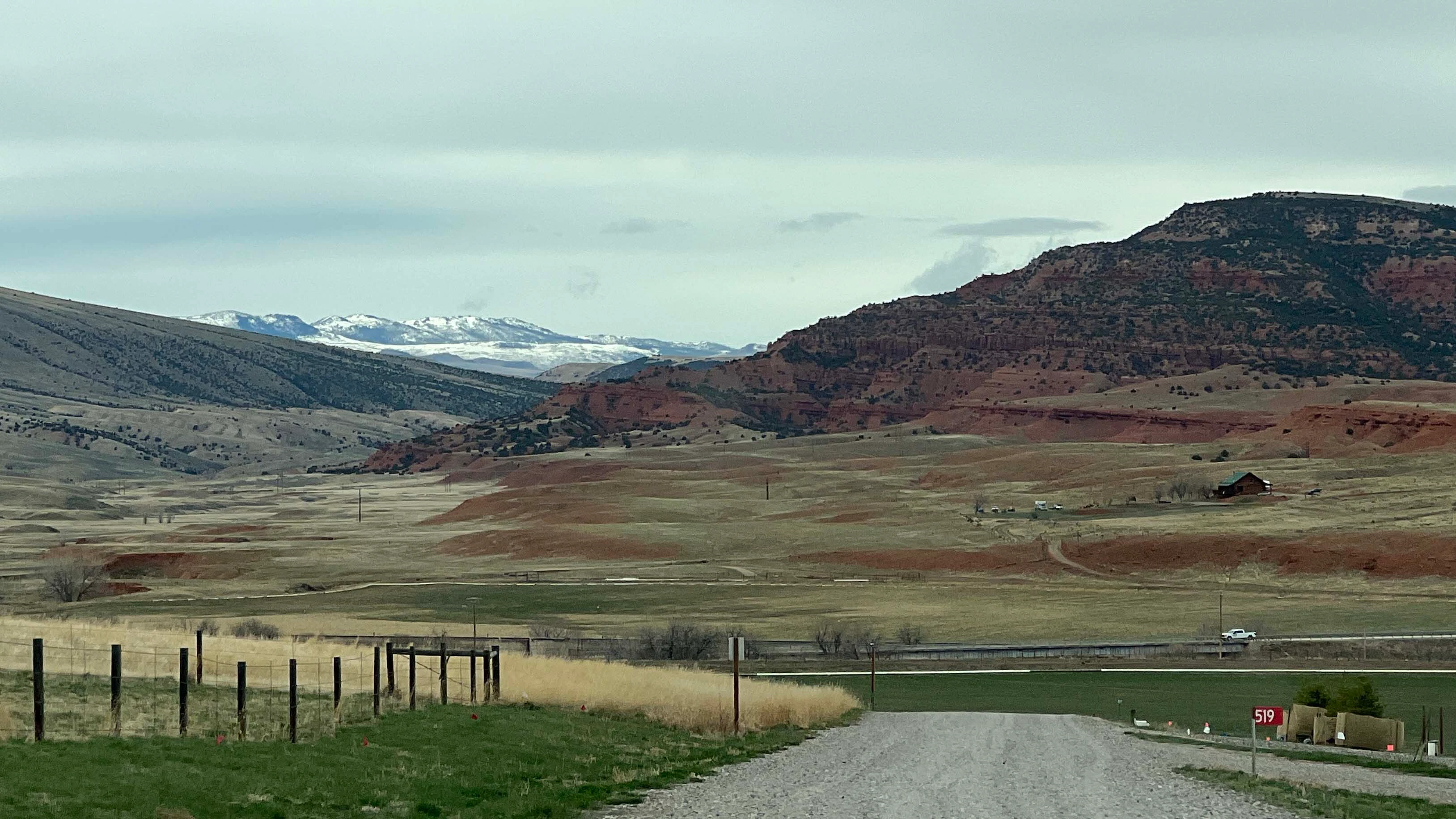 Spring snowstorm in the Owl Creek Mountains and hopefully some rain for Hot Springs County