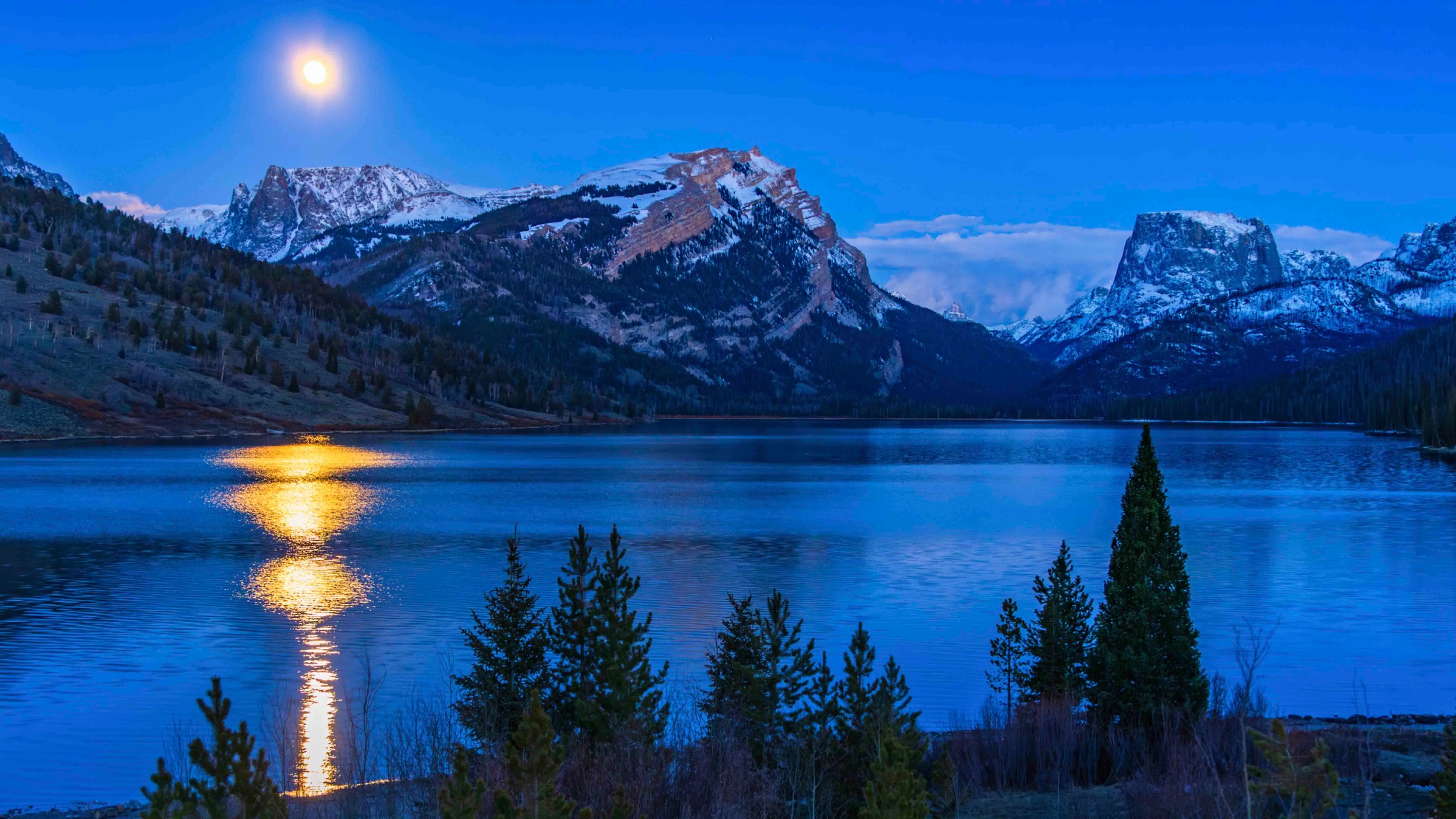 "Green River Lakes. It was a busy place up there with shed hunting season opening. Lots and lots of traffic--looked like opening elk season."