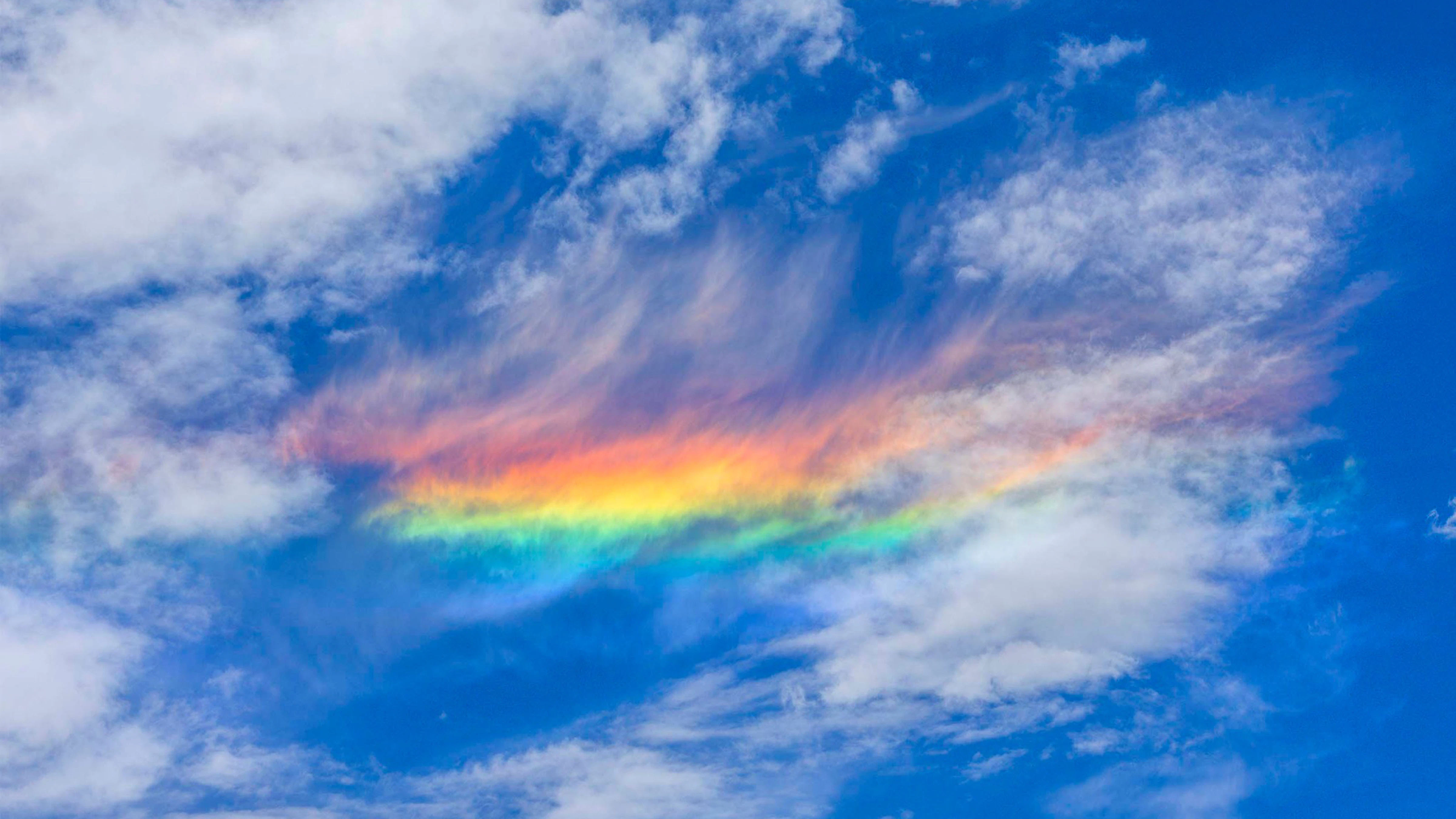 A gorgeous rainbow cloud appeared Friday in the high level altocirrus and cirrocumulus clouds overhead in Pinedale. It was probably the most brilliant rainbow cloud I have ever witnessed.