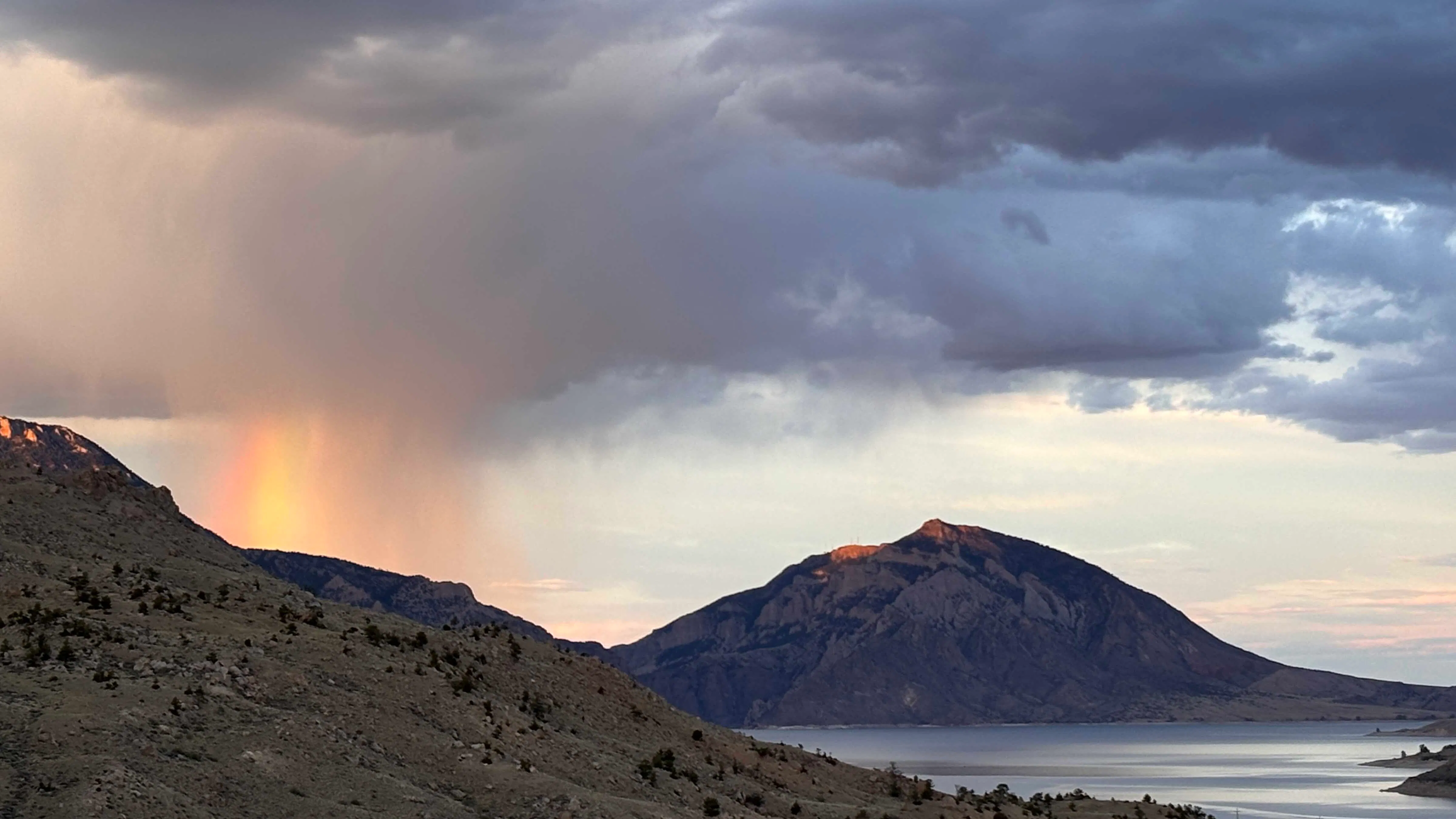 "Mother Nature showing off again in Cody."