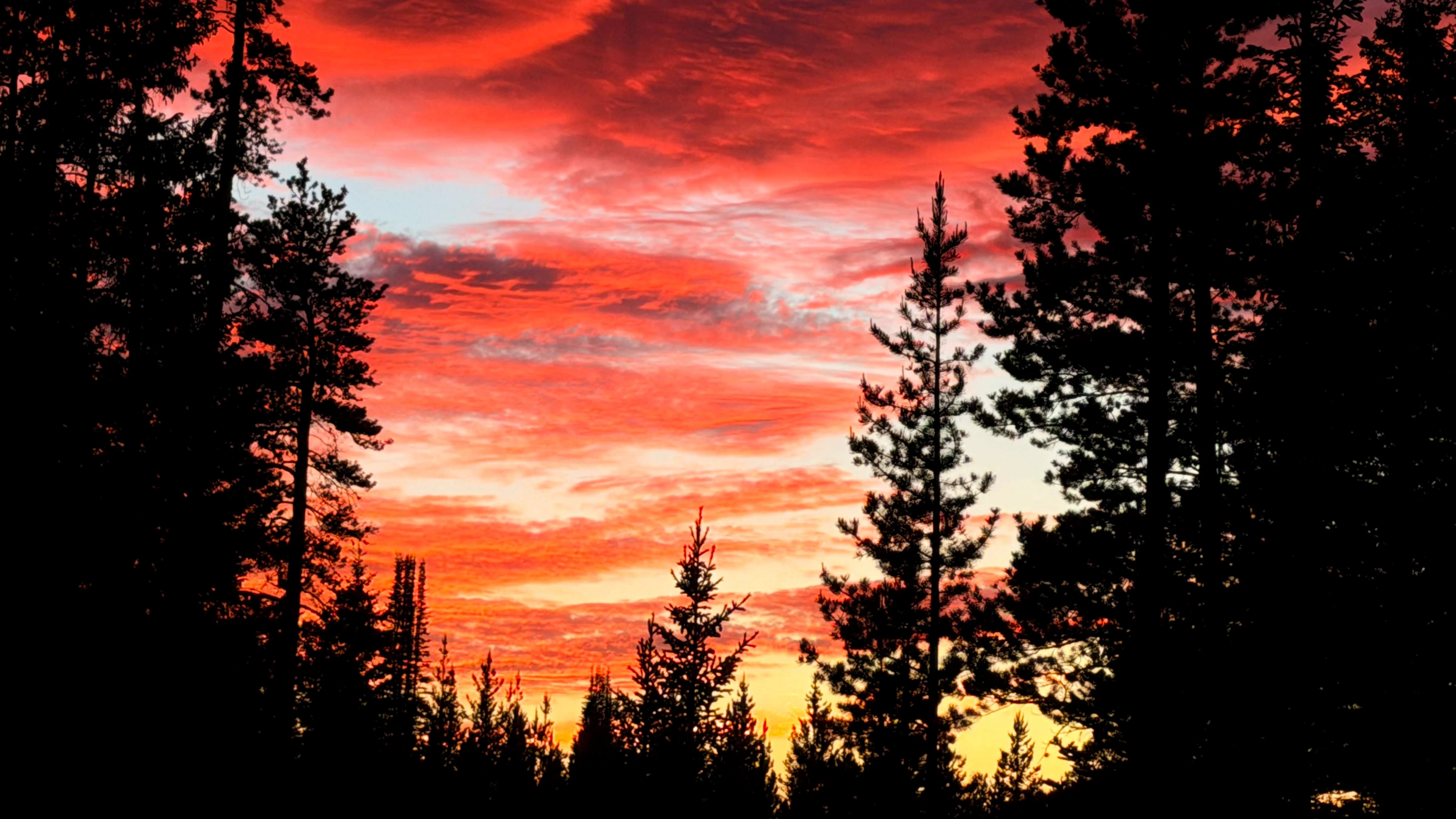 "Was a godsend sunset on the top of the Bighorns. An absolutely gorgeous and awe-inspiring view."