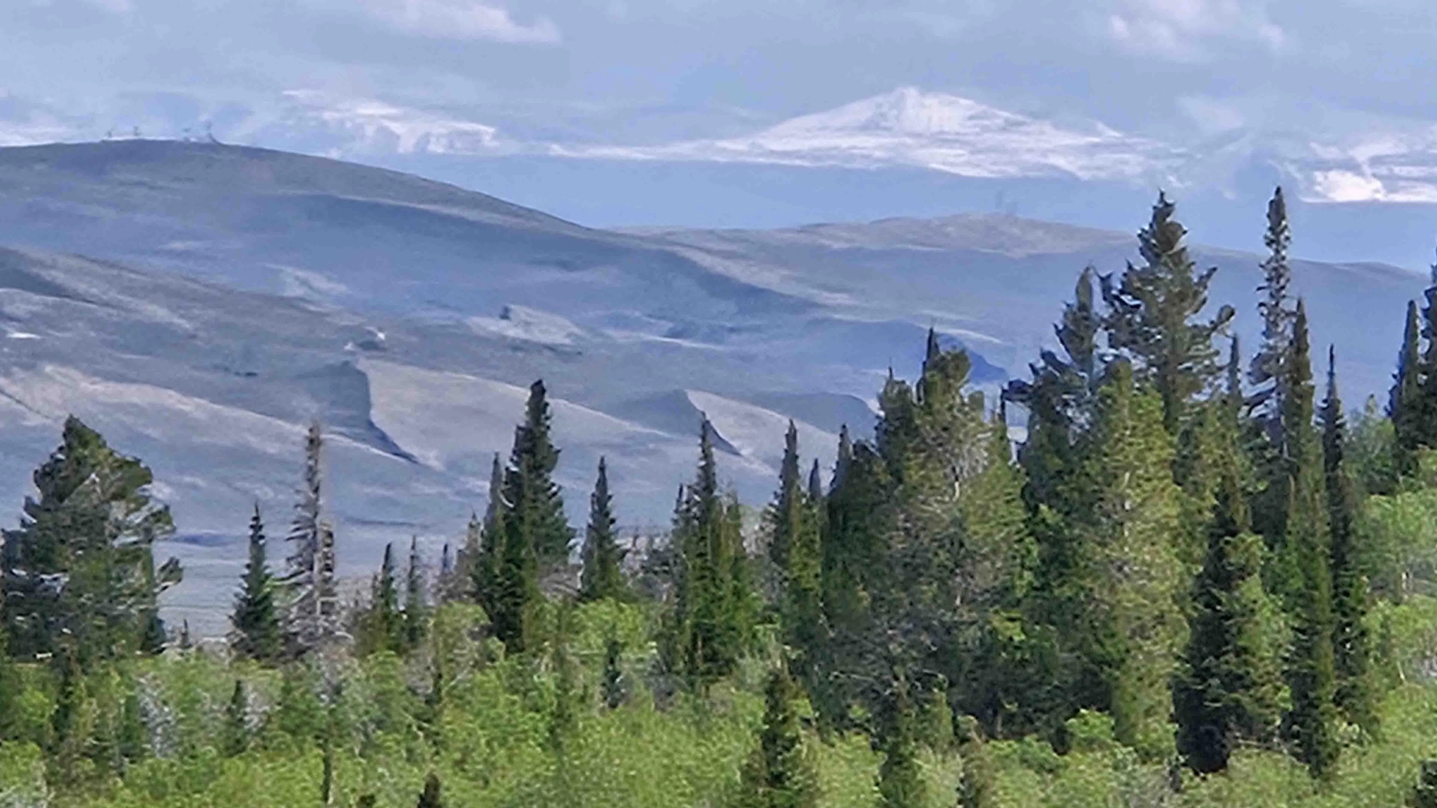 "Springtime near Kemmerer."