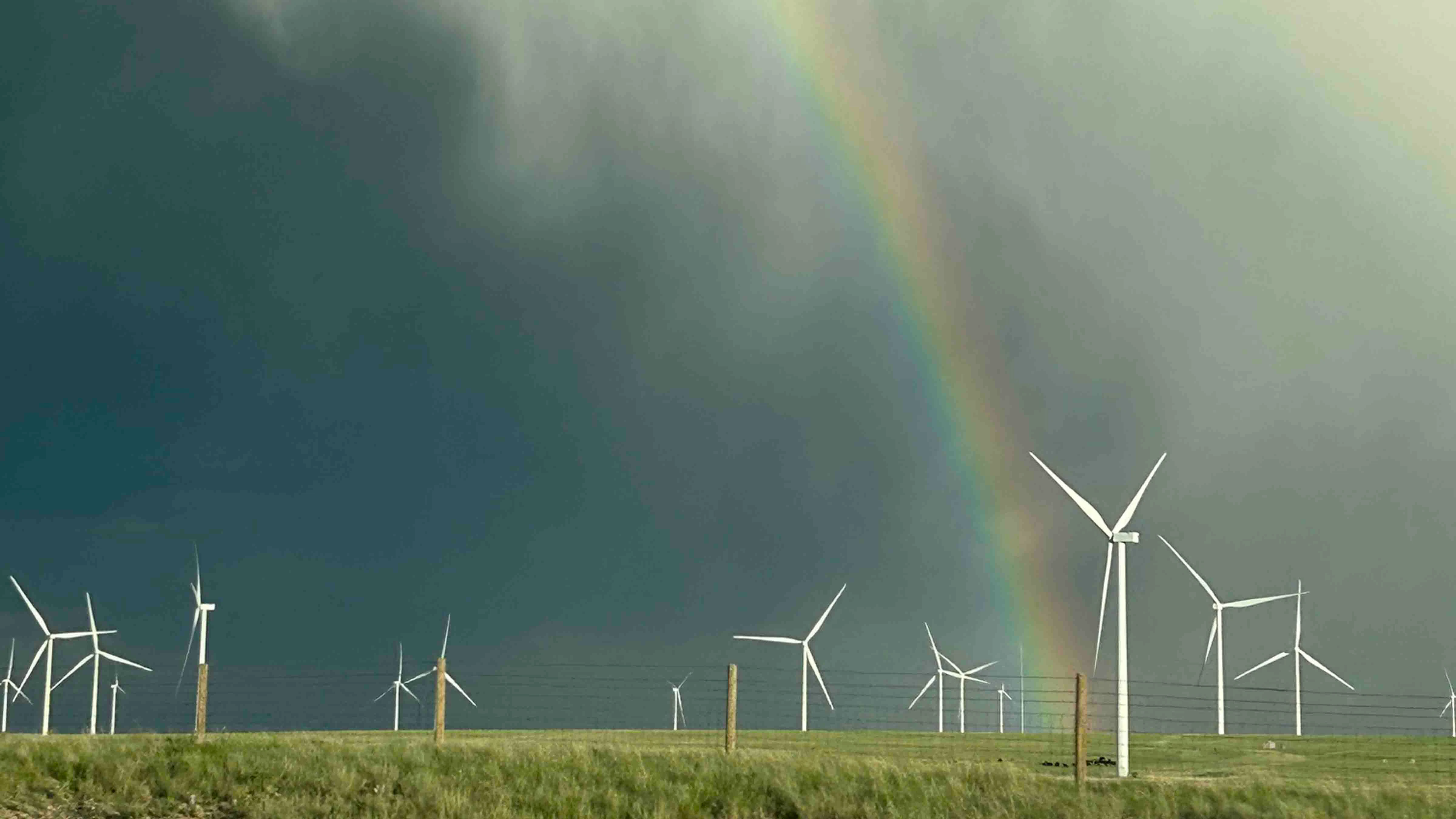 "This was taken West of Cheyenne on I-80 by my daughter."