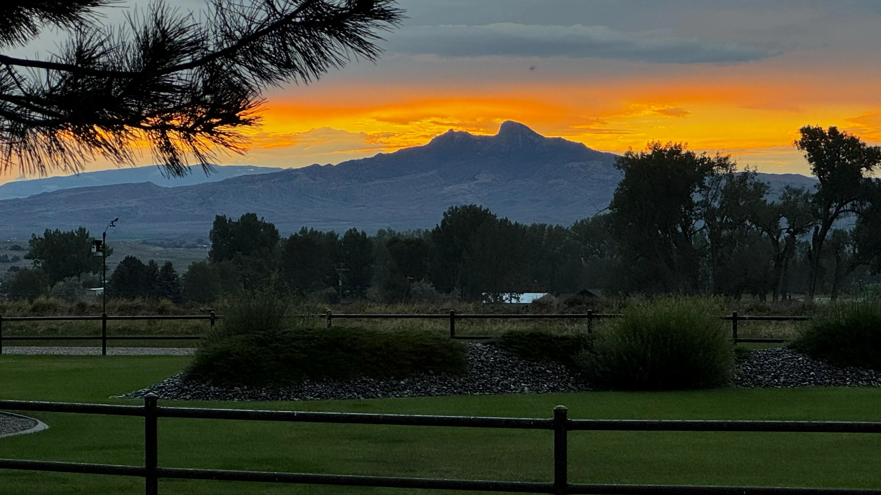 Visiting from Chicago. We came to Cody for the Tour de Wyoming bike ride. Sunsets on Sunset Rim did not disappoint.