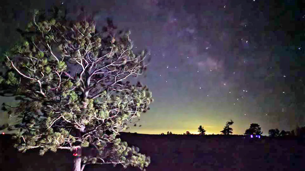 Had an amazing weekend camping north of Vedauwoo off of Happy Jack Road this weekend with the Milky Way above us!