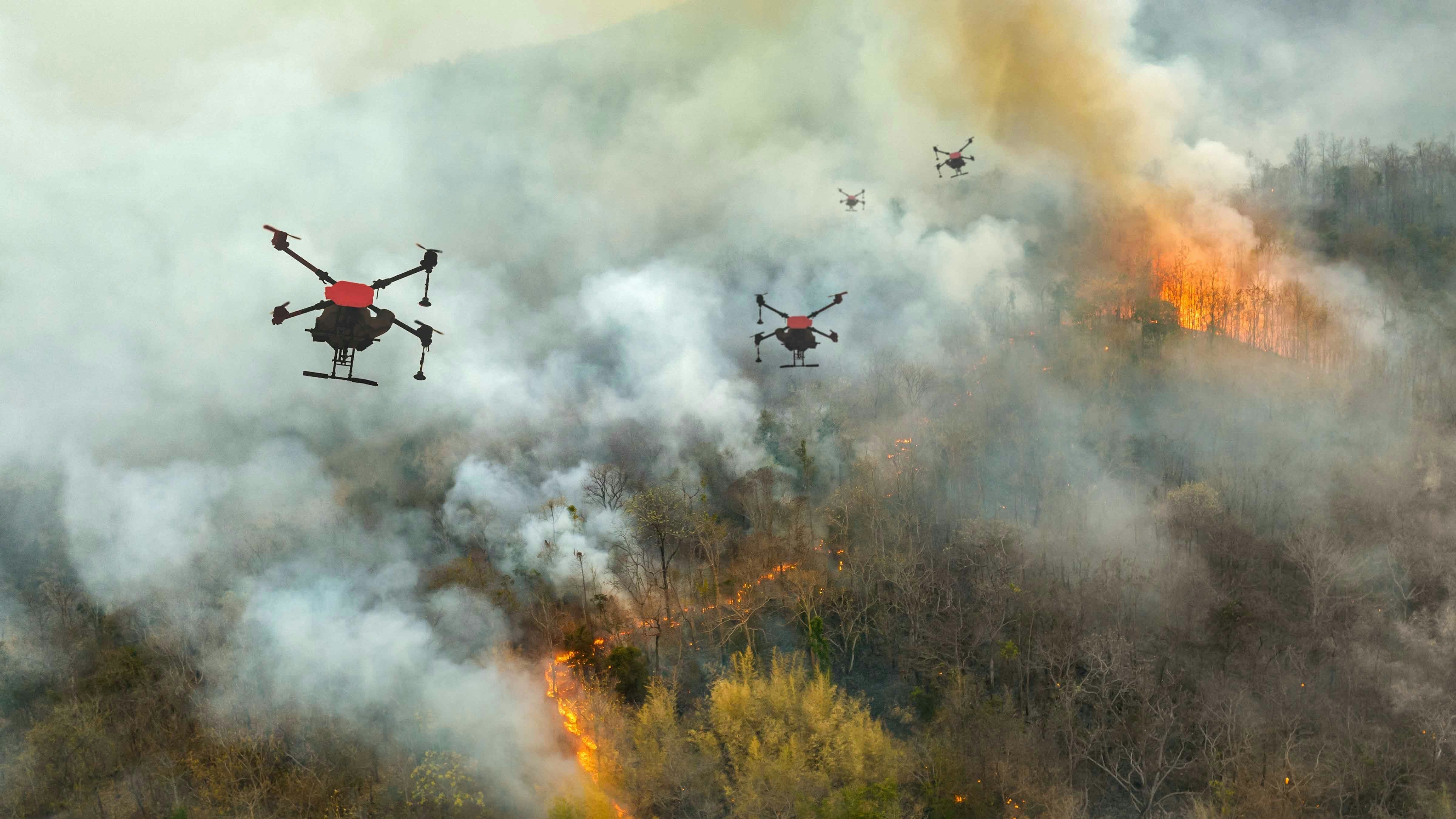 Even in areas of Wyoming where wind is a challenge, drone technology is being used or considered to battle fires. Drone technology plays "a big role in everything we’re doing,” said Andrew Dyl, assistant fire marshal with Cheyenne Fire Rescue.