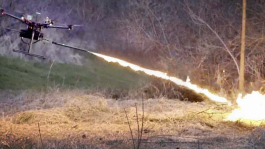 Drone flamethrower 2 12 12 22