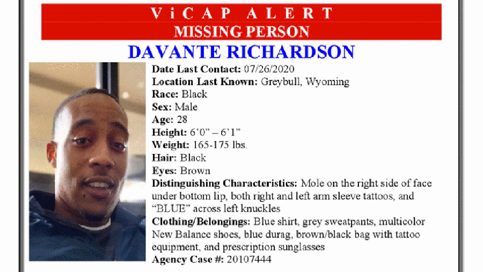 Davante Richardson flyer 9.8.24