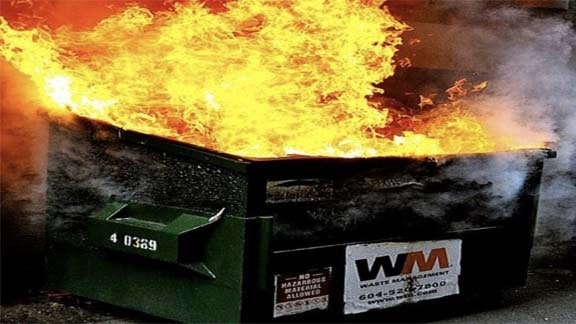 Dumpster fire 2