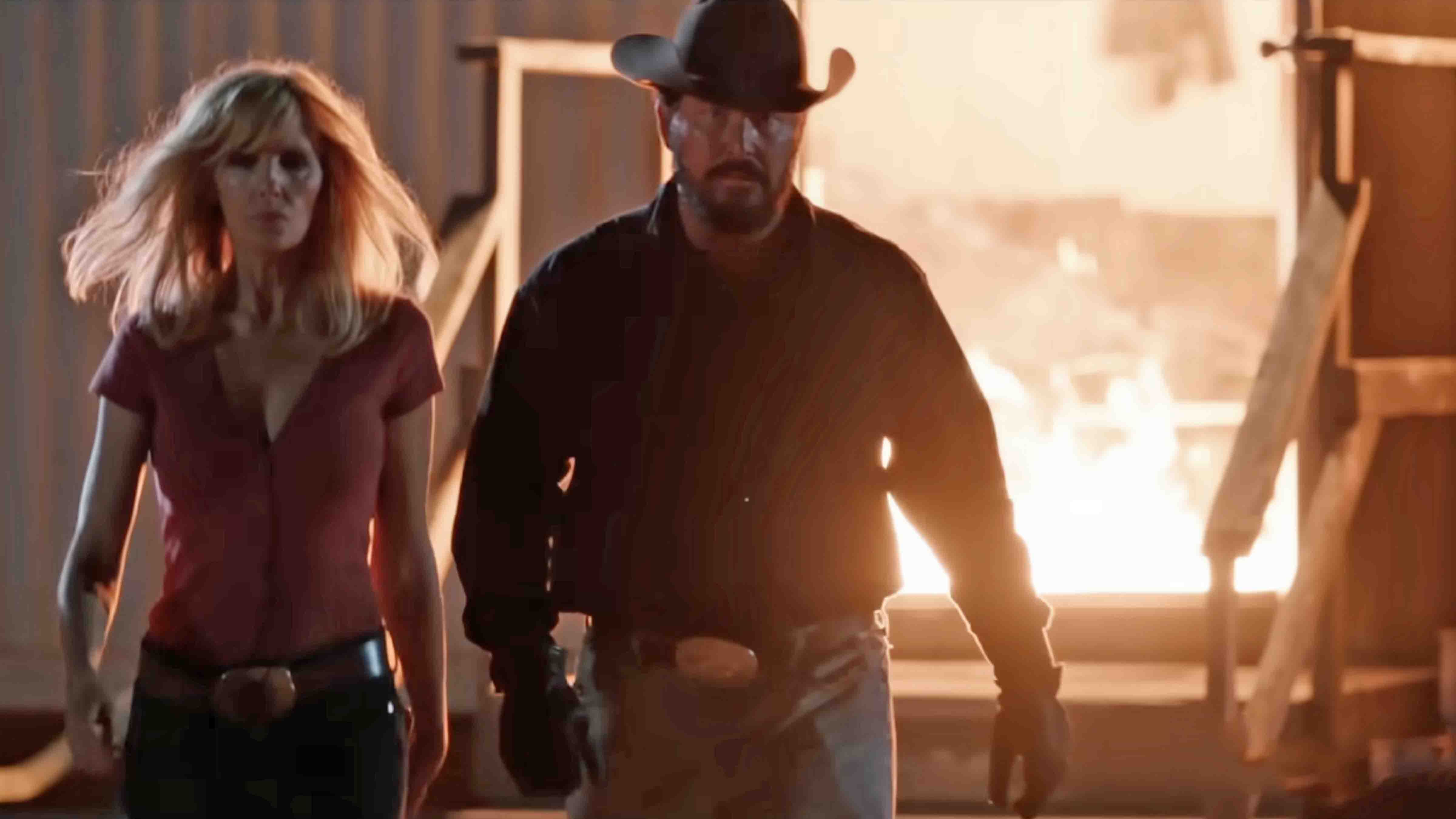 Screengrab from the upcoming Yellowstone spinoff "Dutton Ranch"