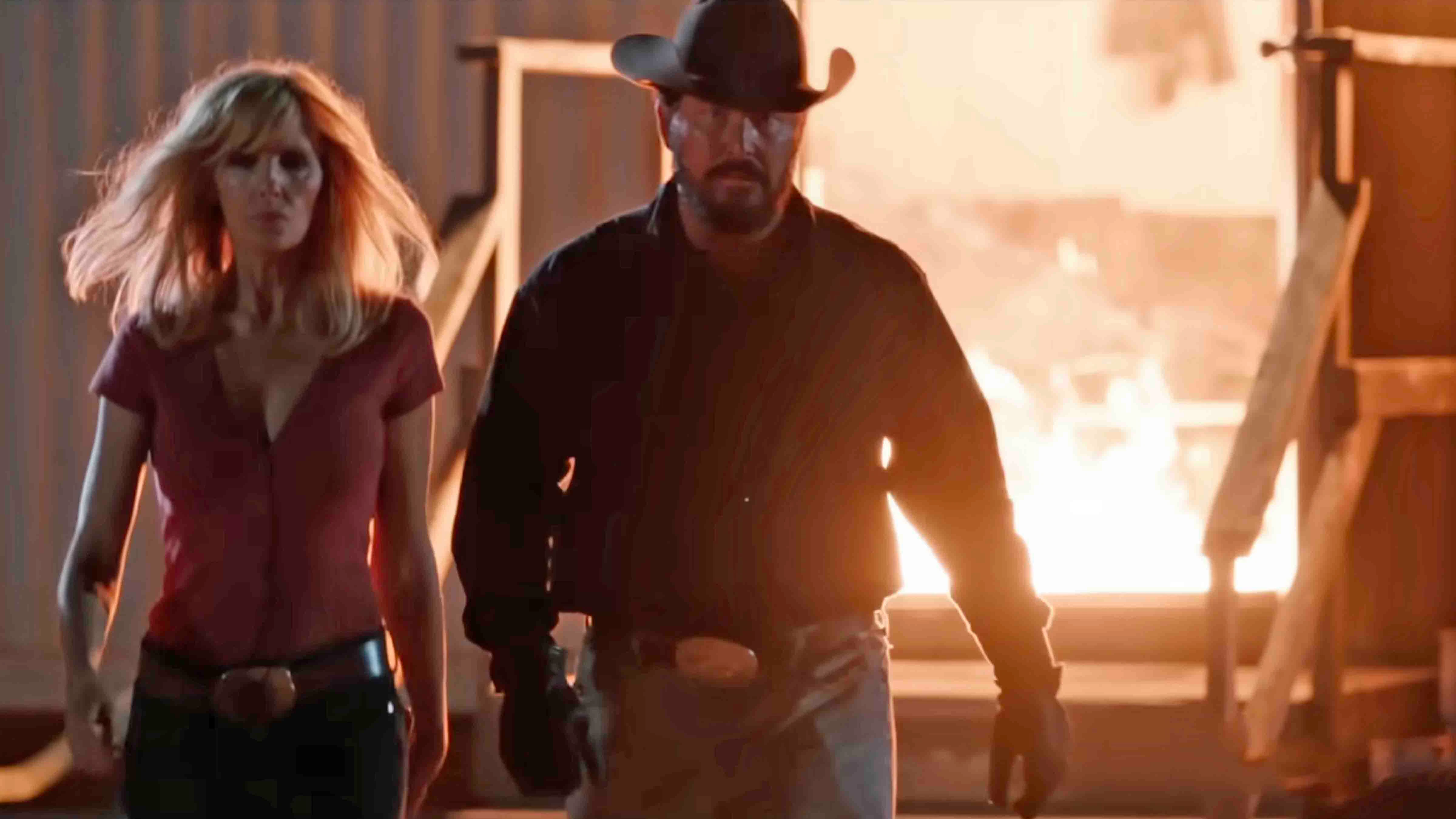 Screengrab from the upcoming Yellowstone spinoff "Dutton Ranch"