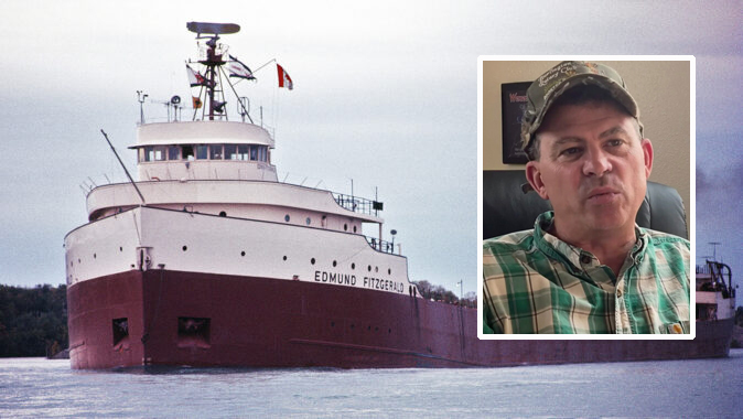 The SS Edmund Fitzgerald sank on Lake Superior 50 years ago, and no bodies were ever recovered. Wyoming meteorologist Don Day grew up in Michigan and remembers the famous wreck — and the weather phenomenon that sunk her, "The Witch of November."