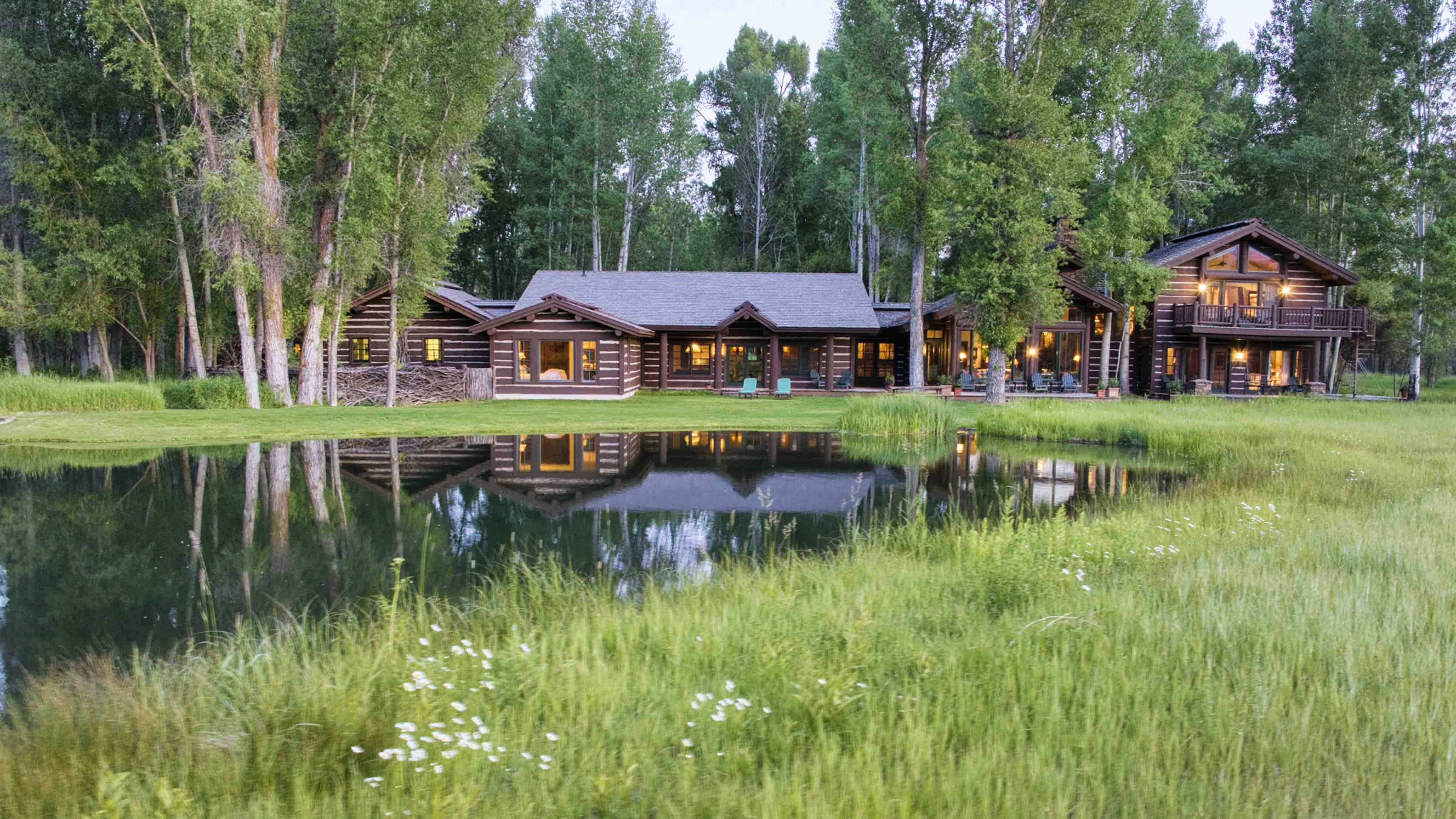 A 21-acre Jackson Hole estate in a coveted neighborhood has just hit the market for $39.5 million. It offers private Snake River frontage, as well as winding creeks full of trout, cinematic views and serene wilderness. It’s just five minutes from Jackson’s downtown.