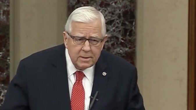 Enzi senate floor