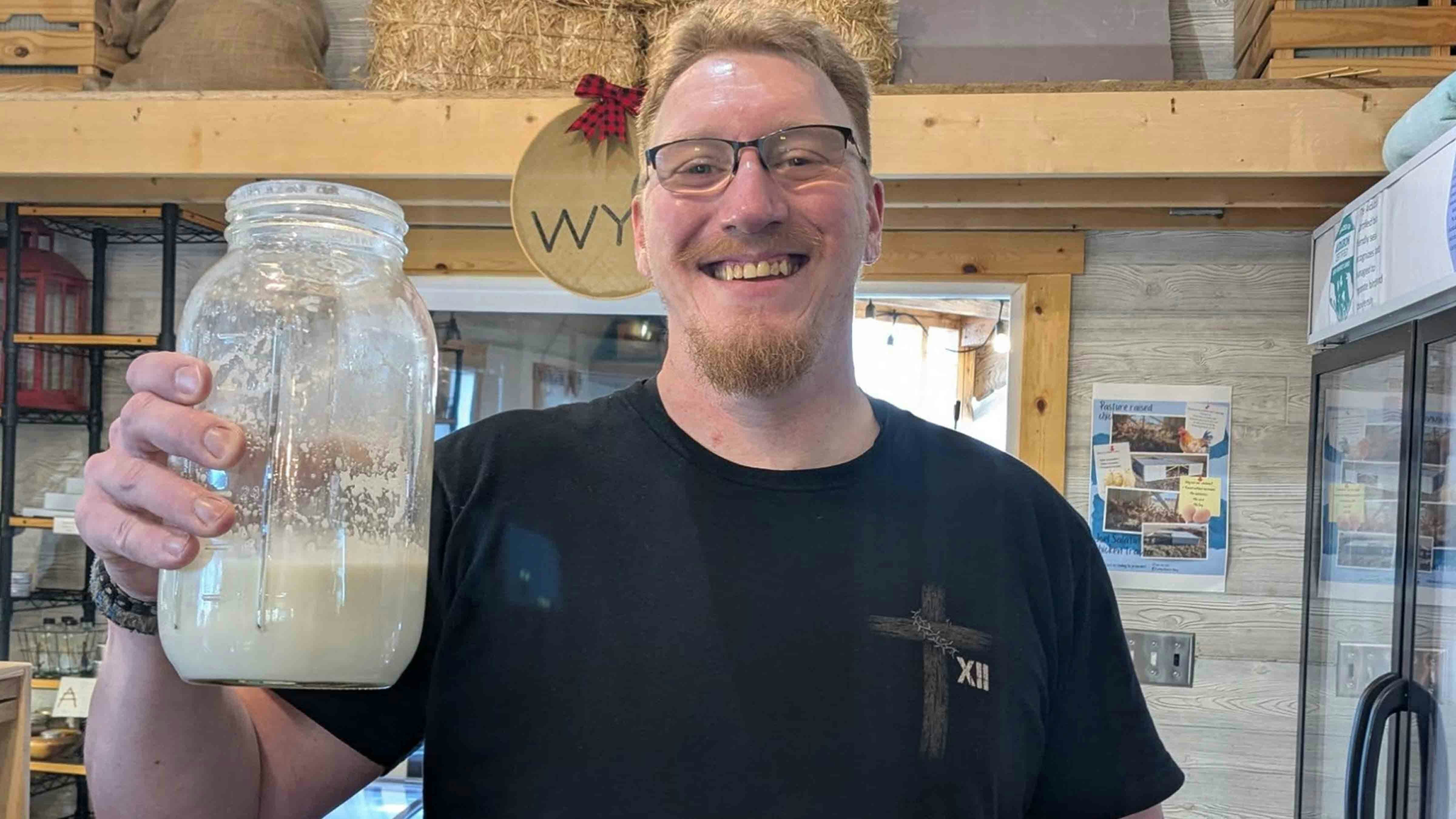 "Milk so good we chug it in store just to finish the jar to get another one!"