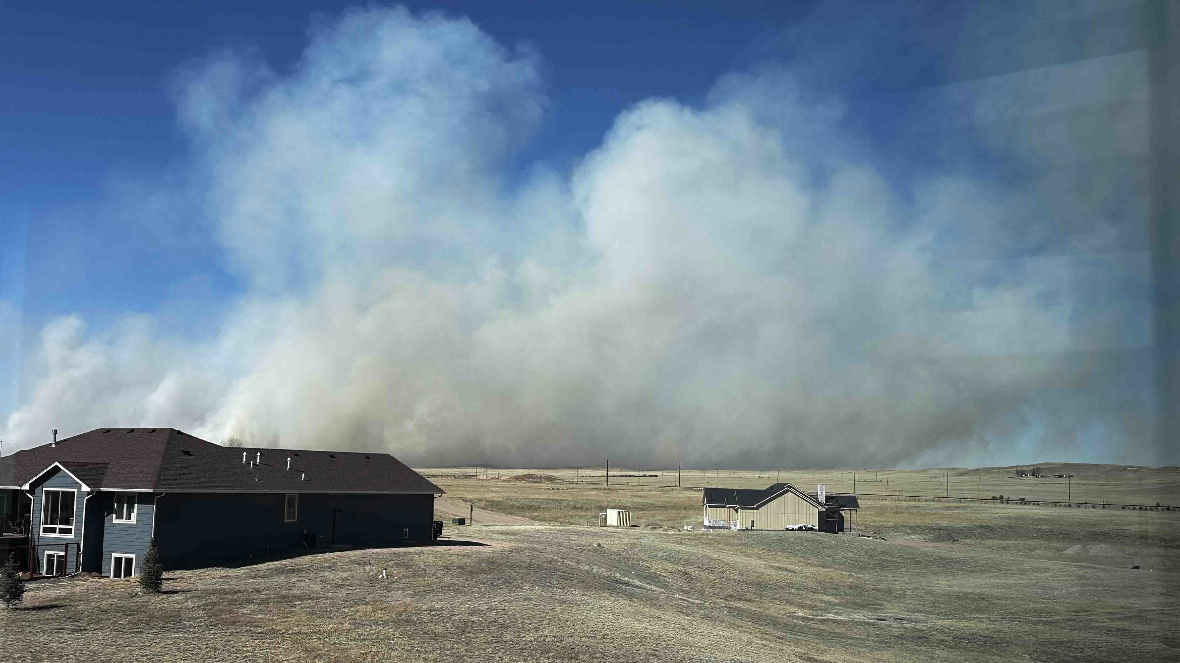 Grassfires in Cheyenne on Friday, March 1, 2024