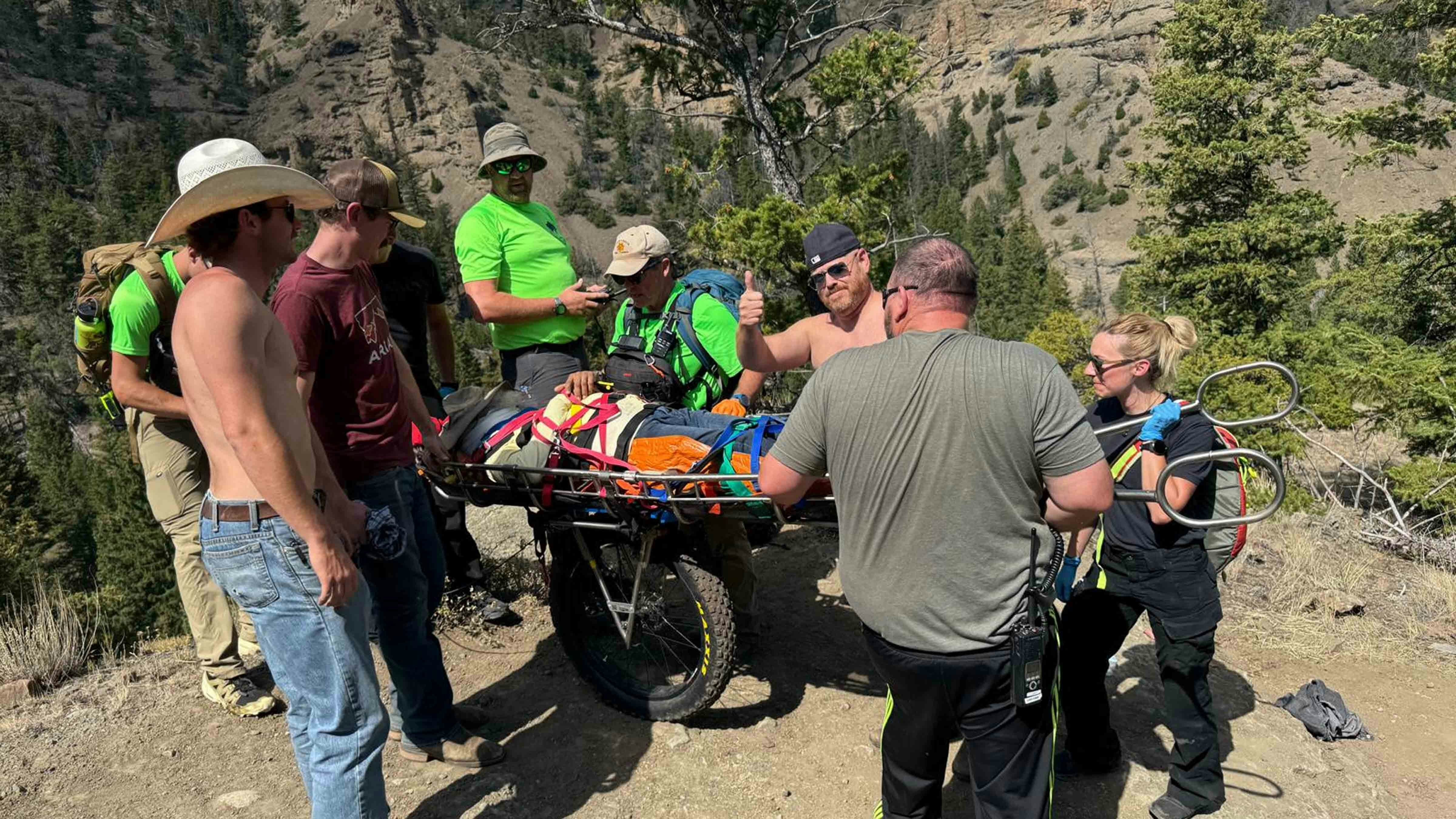 Bhuvan Unhelka, an inexperienced rider from Sarasota, Fla, was seriously injured after falling off a horse in September in Cody