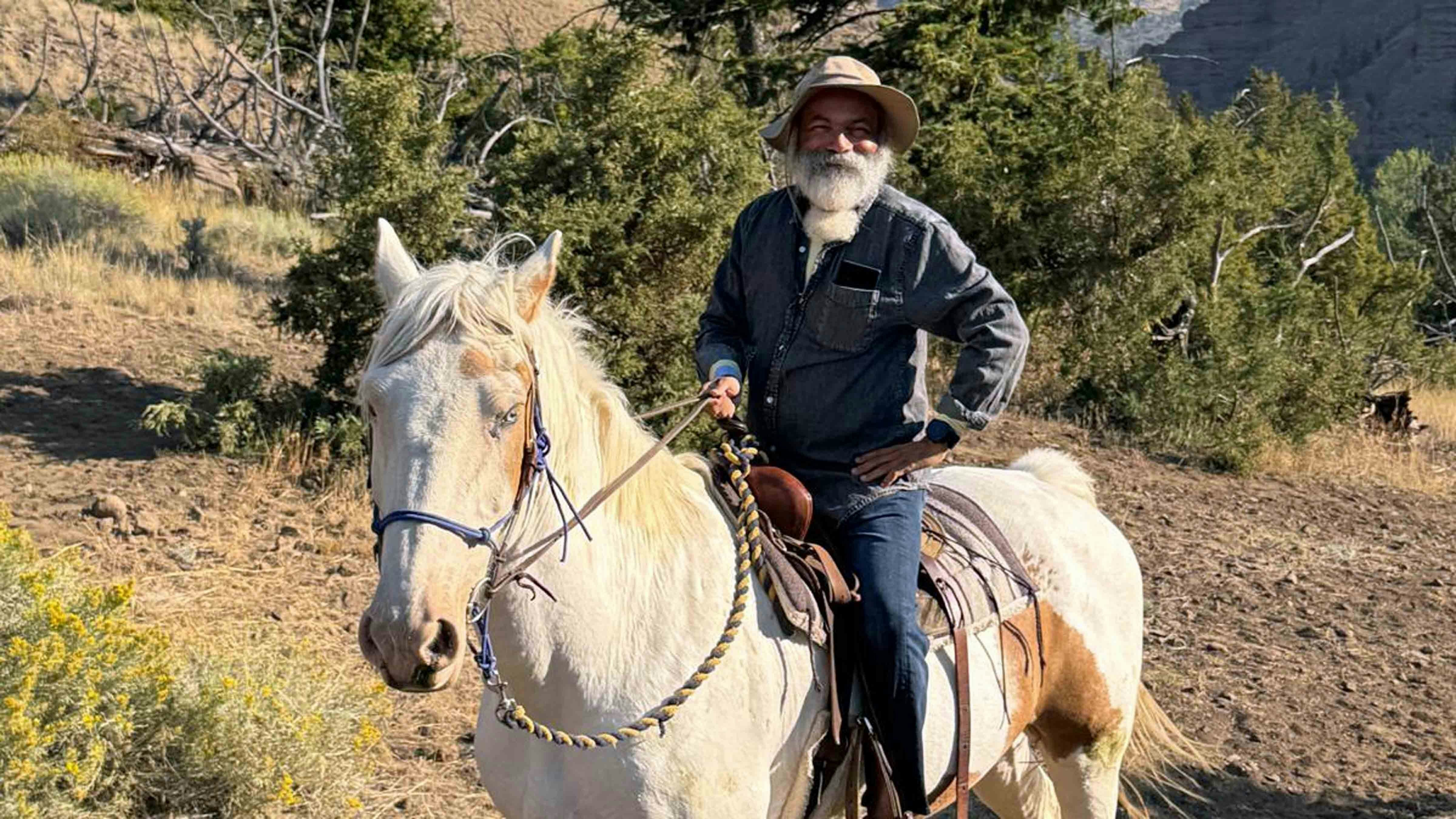Bhuvan Unhelka, an inexperienced rider from Sarasota, Fla, was seriously injured after falling off a horse in September in Cody