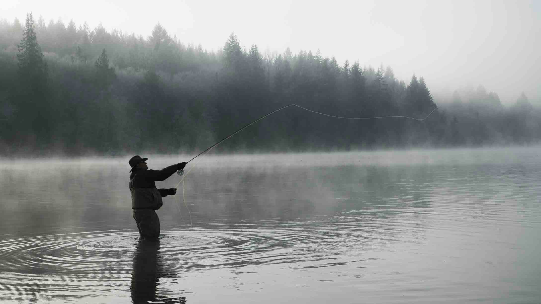 Fly fishing