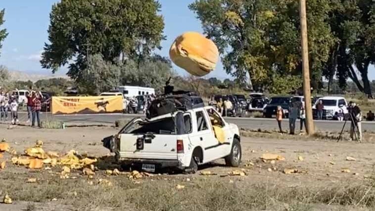 Flying pumpkin 2